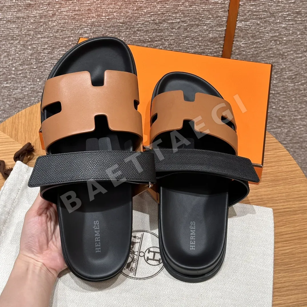 에르메스 시프레 샌들 내추럴 램스킨 상세 이미지 4