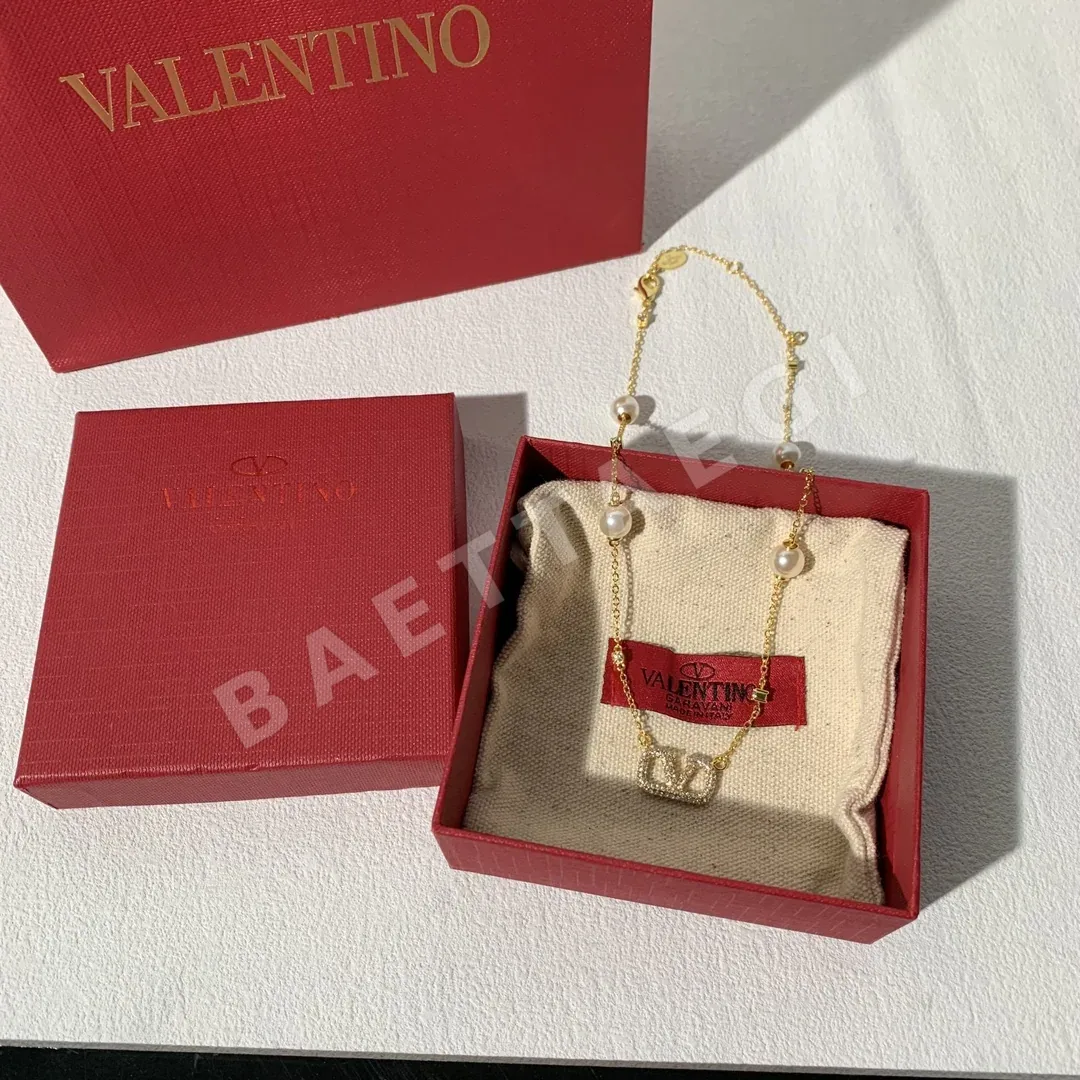 발렌티노 대형 황동 에나멜 목걸이 상세 이미지 4