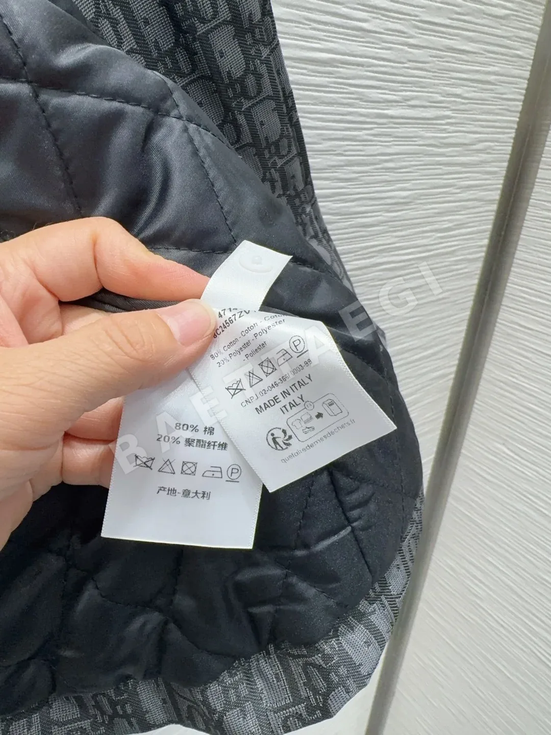 디올 퀼팅 자카드 여성 자켓 상세 이미지 9
