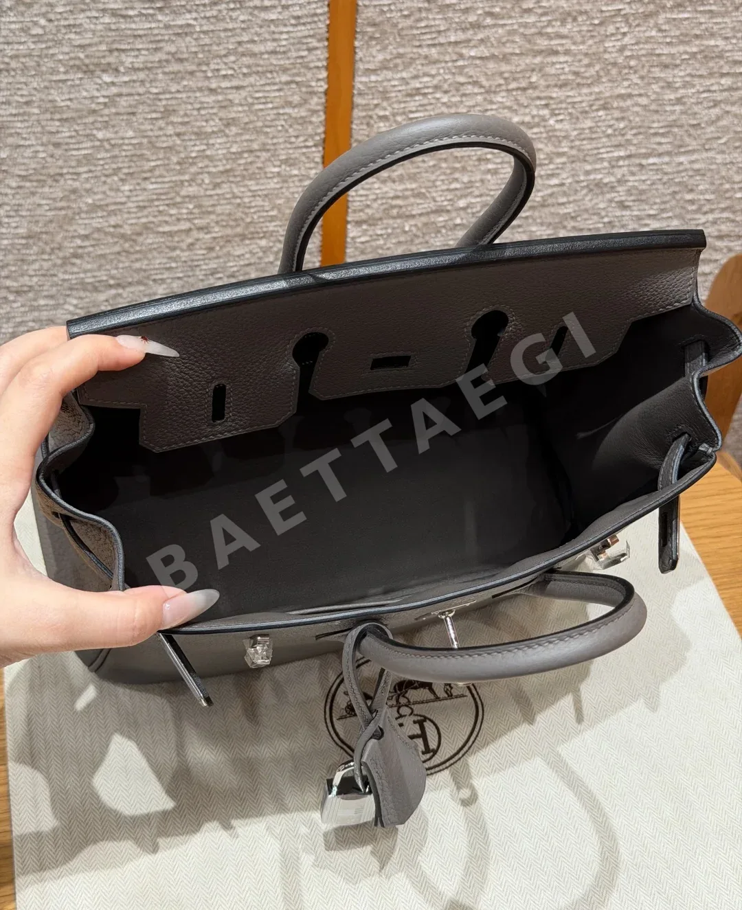 에르메스 버킨 25 토고 가죽 가방 상세 이미지 6