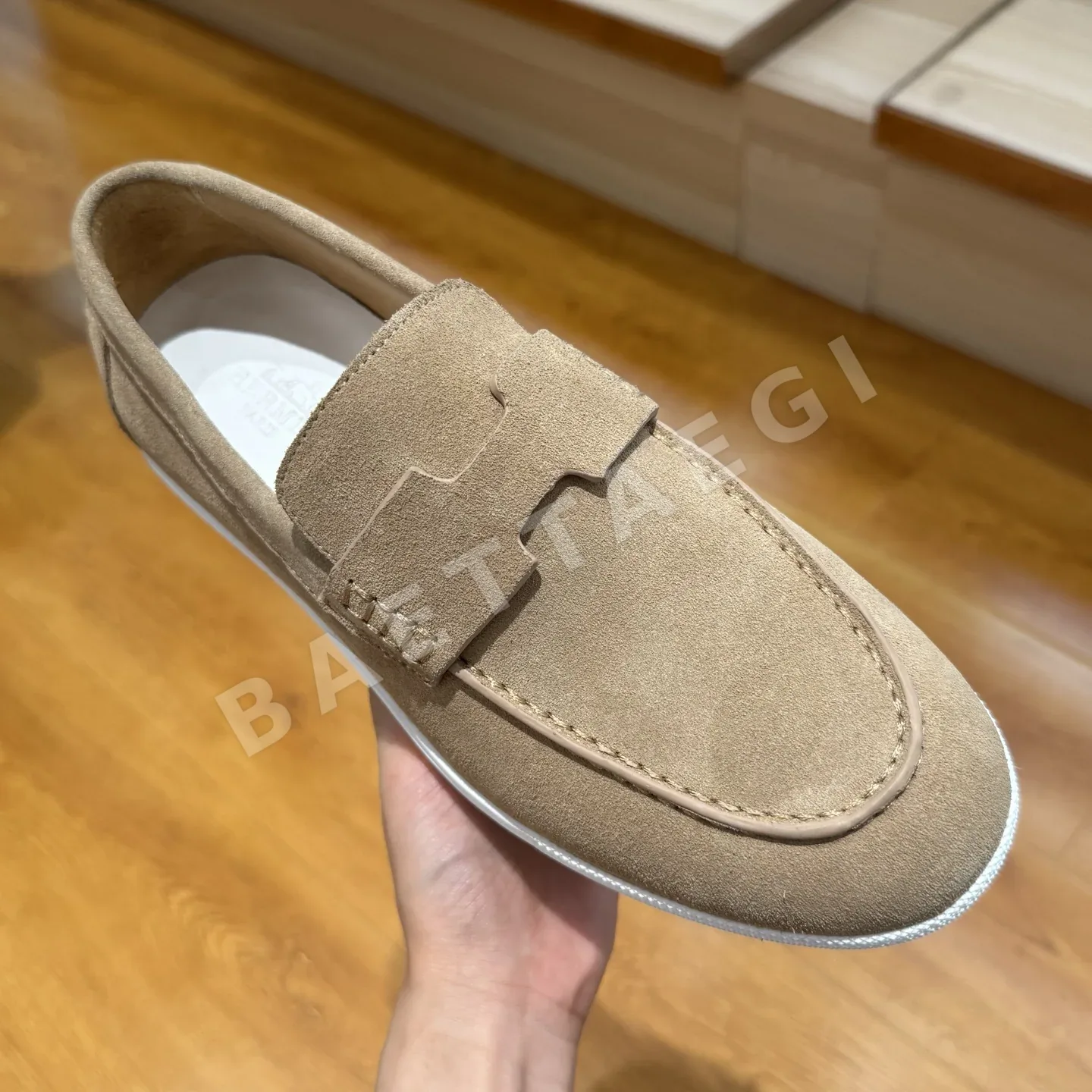 에르메스 로퍼 카프스킨 상세 이미지 5