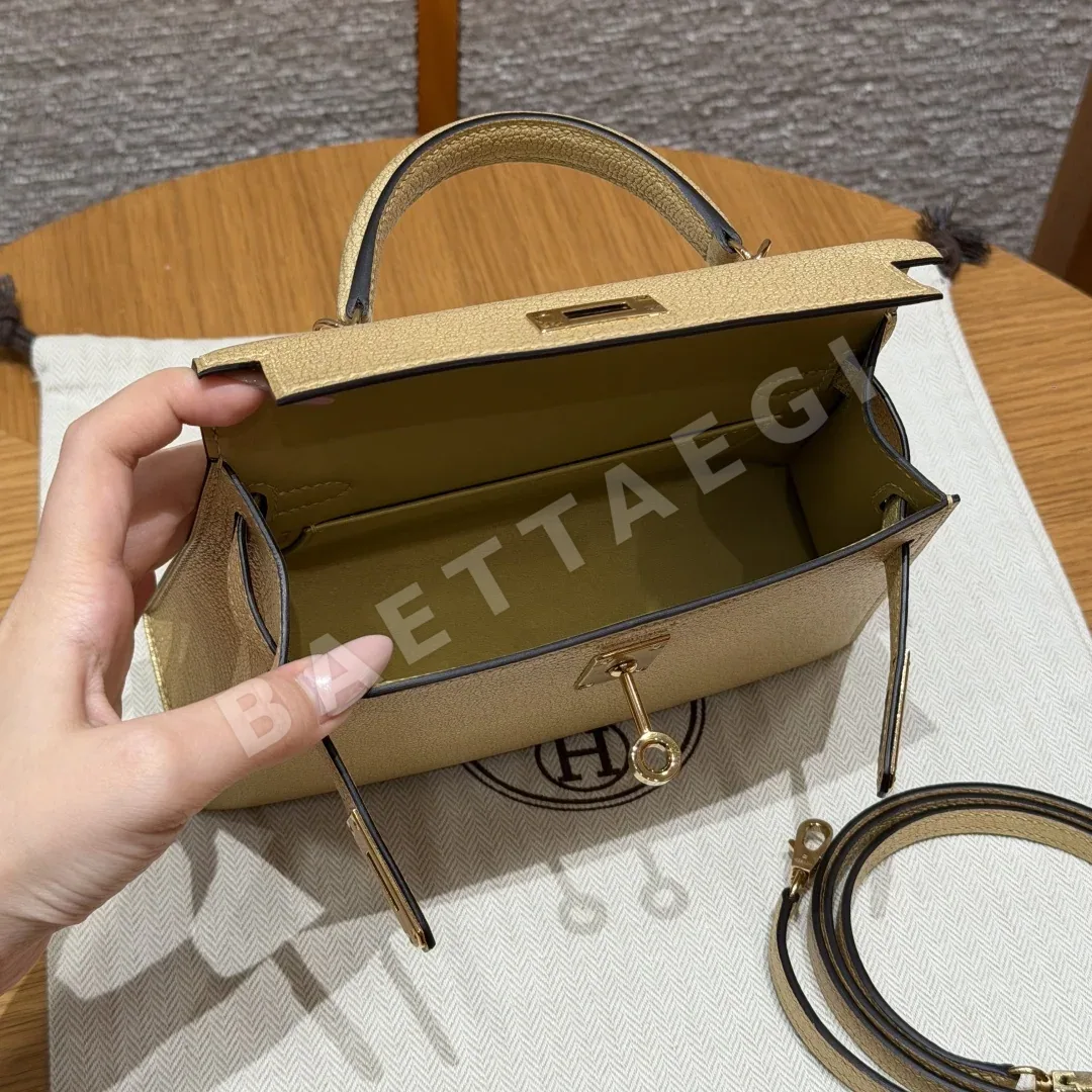 에르메스 미니 켈리 고트스킨 가방 상세 이미지 6