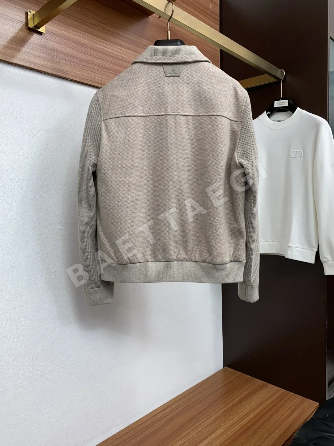 로로피아나 패치워크 울 소매 남성 자켓 상세 이미지 10