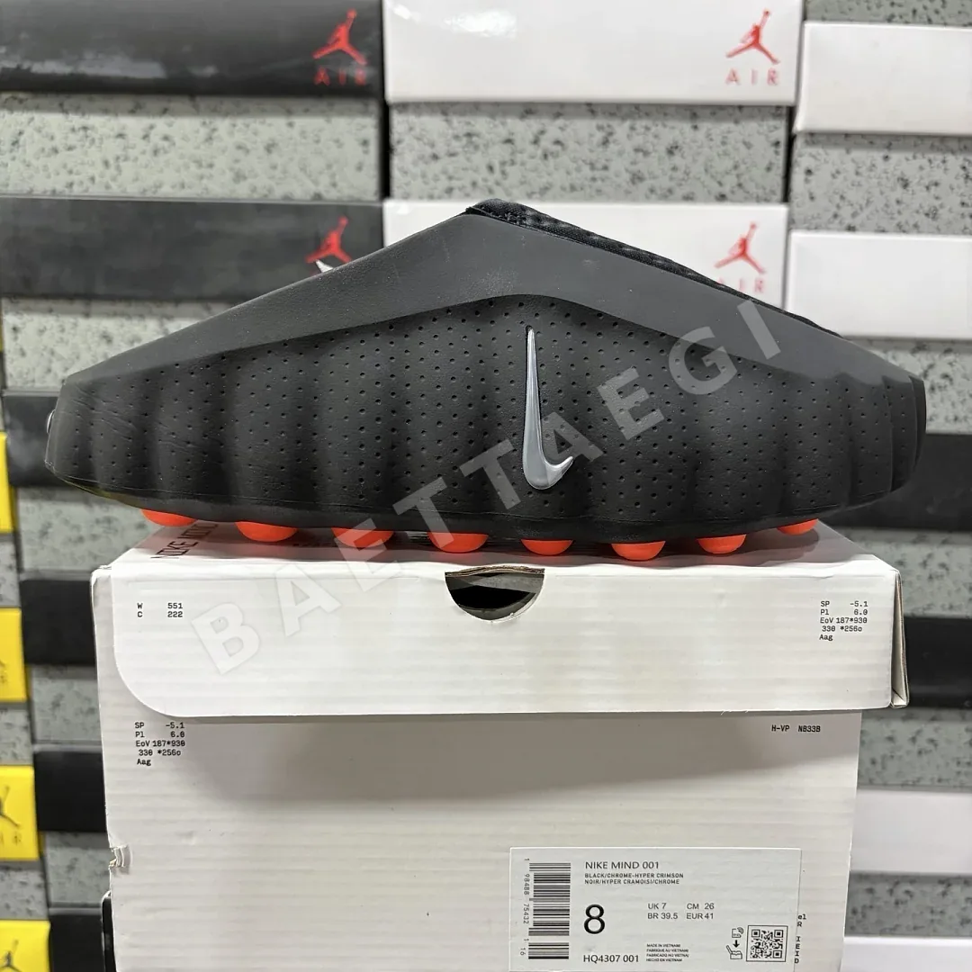 나이키 [KOO] 마인드 001 슬라이드 HQ4307-001 201422 Nike Mind 001 Slide Black Chrome 상세 이미지 1