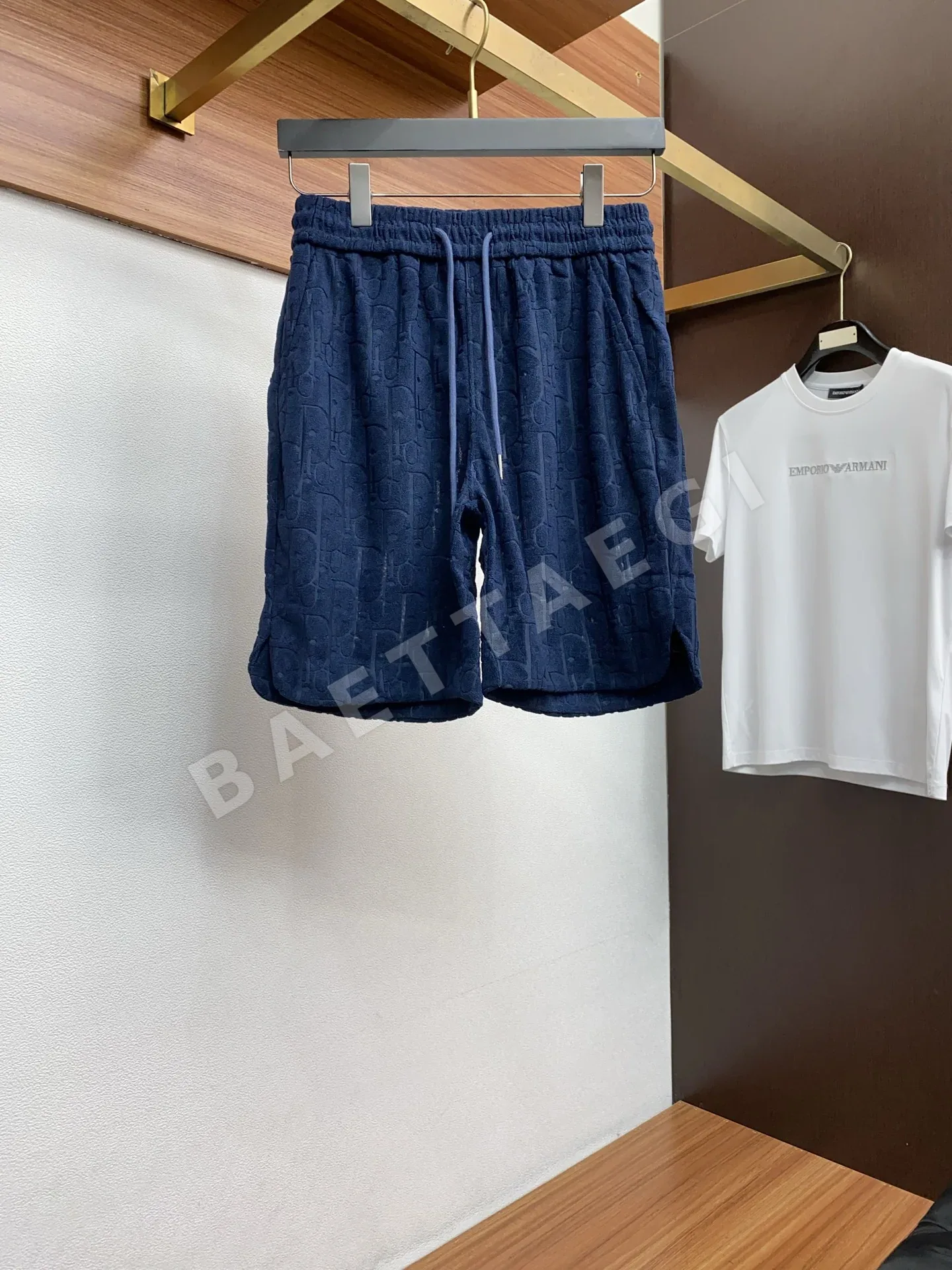 디올 코튼 크루넥 남성 반팔 티셔츠 상세 이미지 6