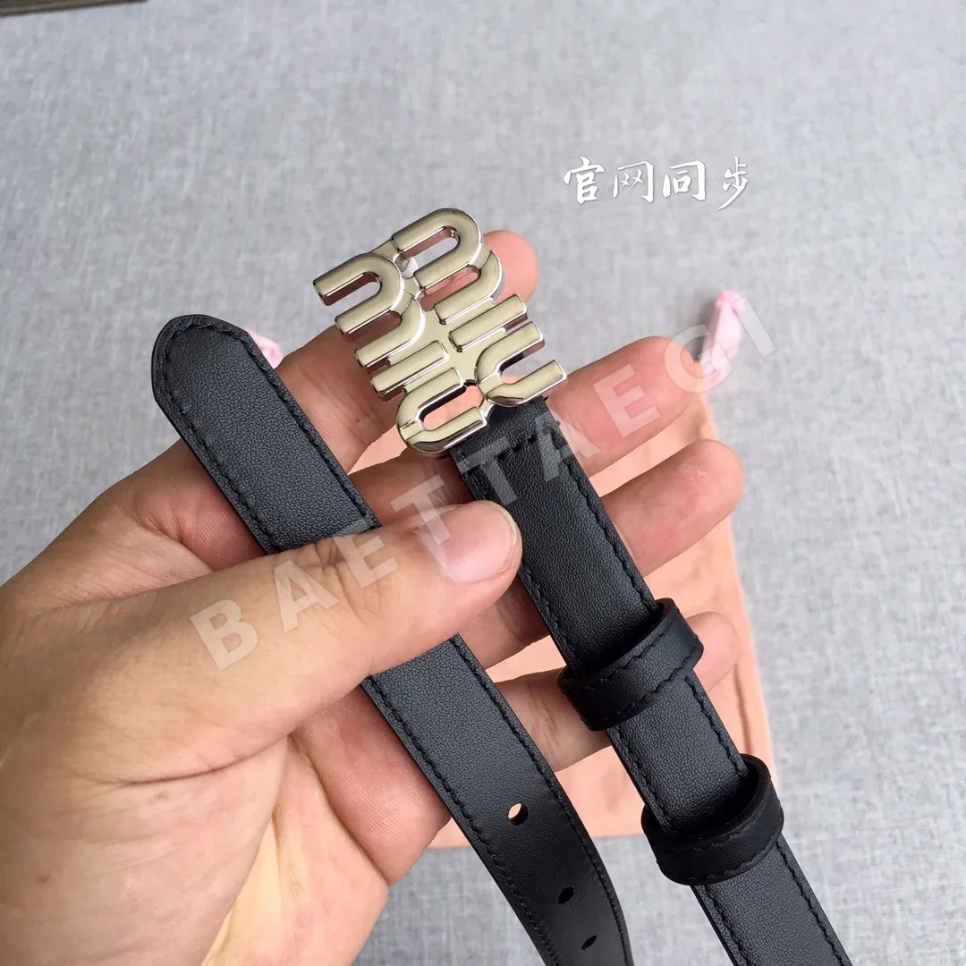 미우미우 가죽 벨트 상세 이미지 7