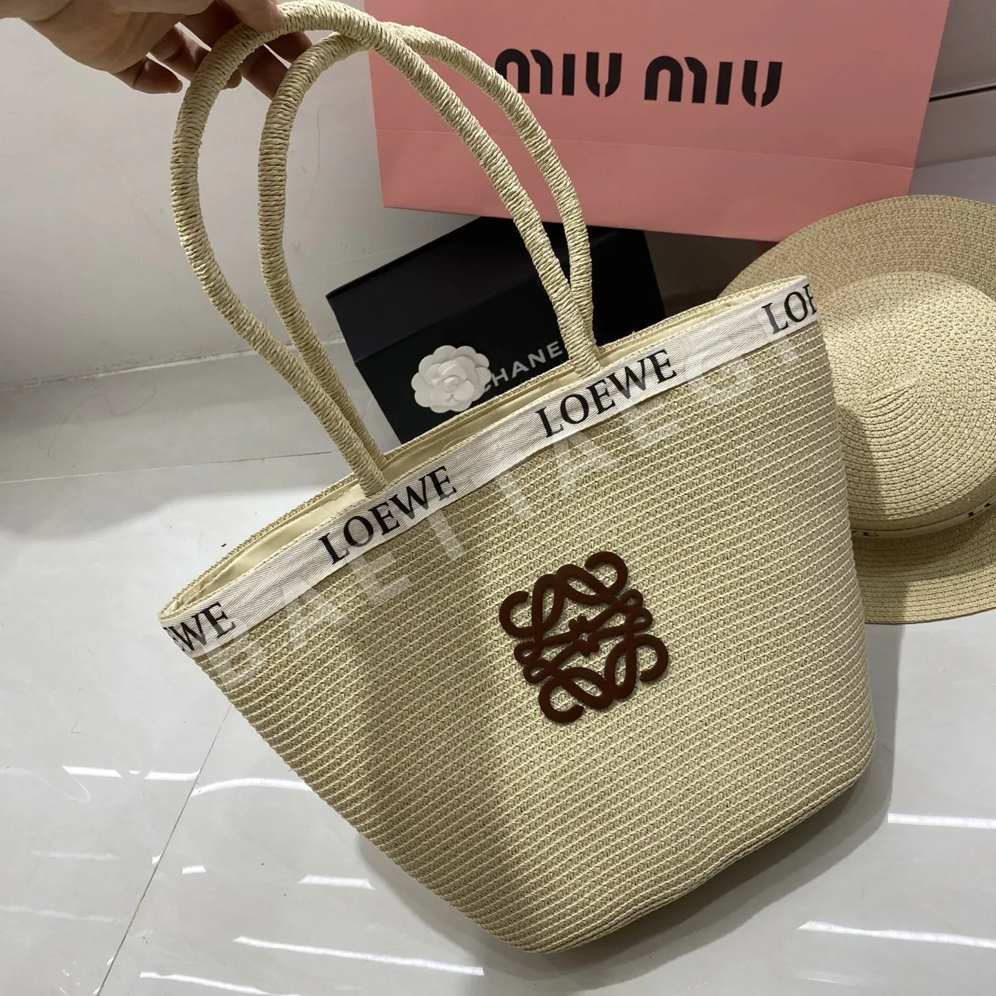 로에베 플랫 햇 모자 상세 이미지 5