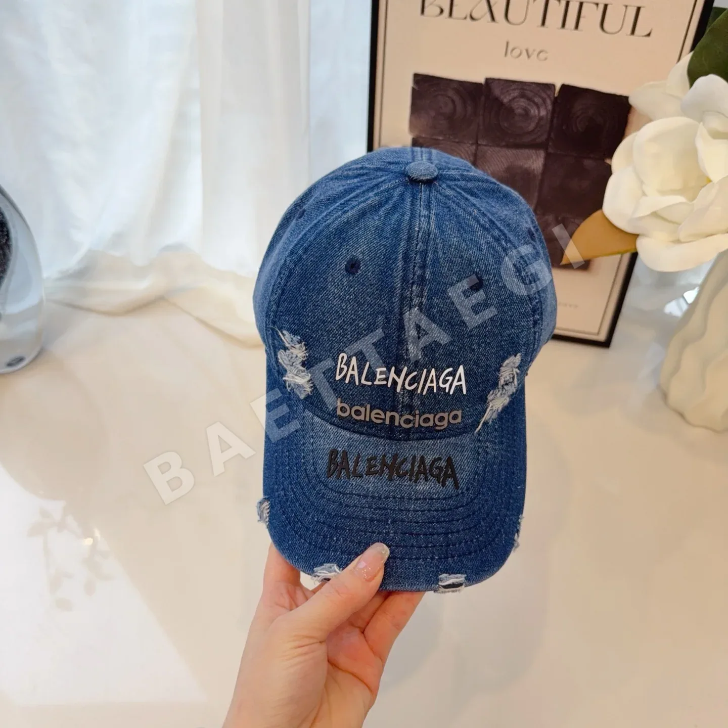 발렌시아가 모자 81696 Balenciaga Cap 상세 이미지 2