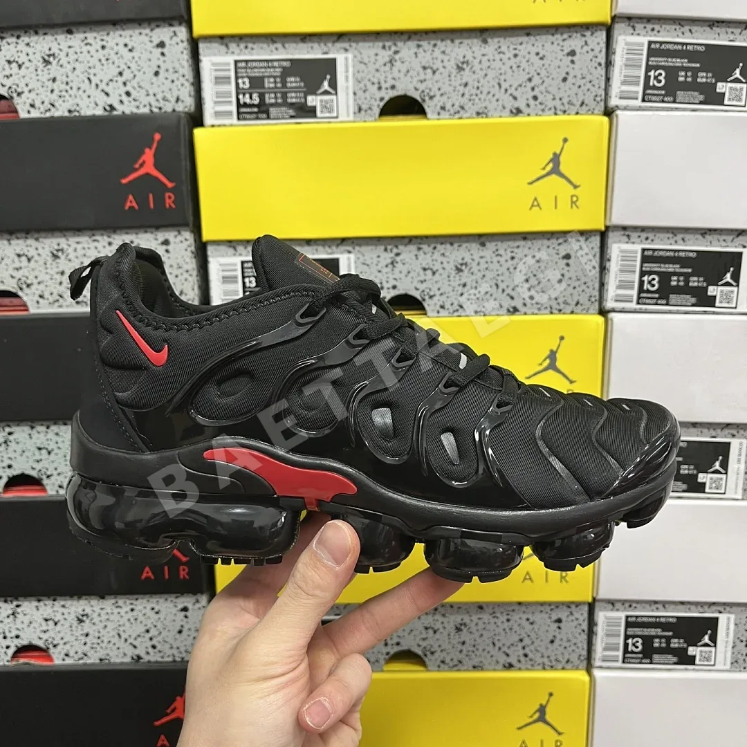 나이키 [OT] 에어 베이퍼맥스 플러스 블랙 레드 924453-008 201571 Nike Air VaporMax Plus 상세 이미지 4