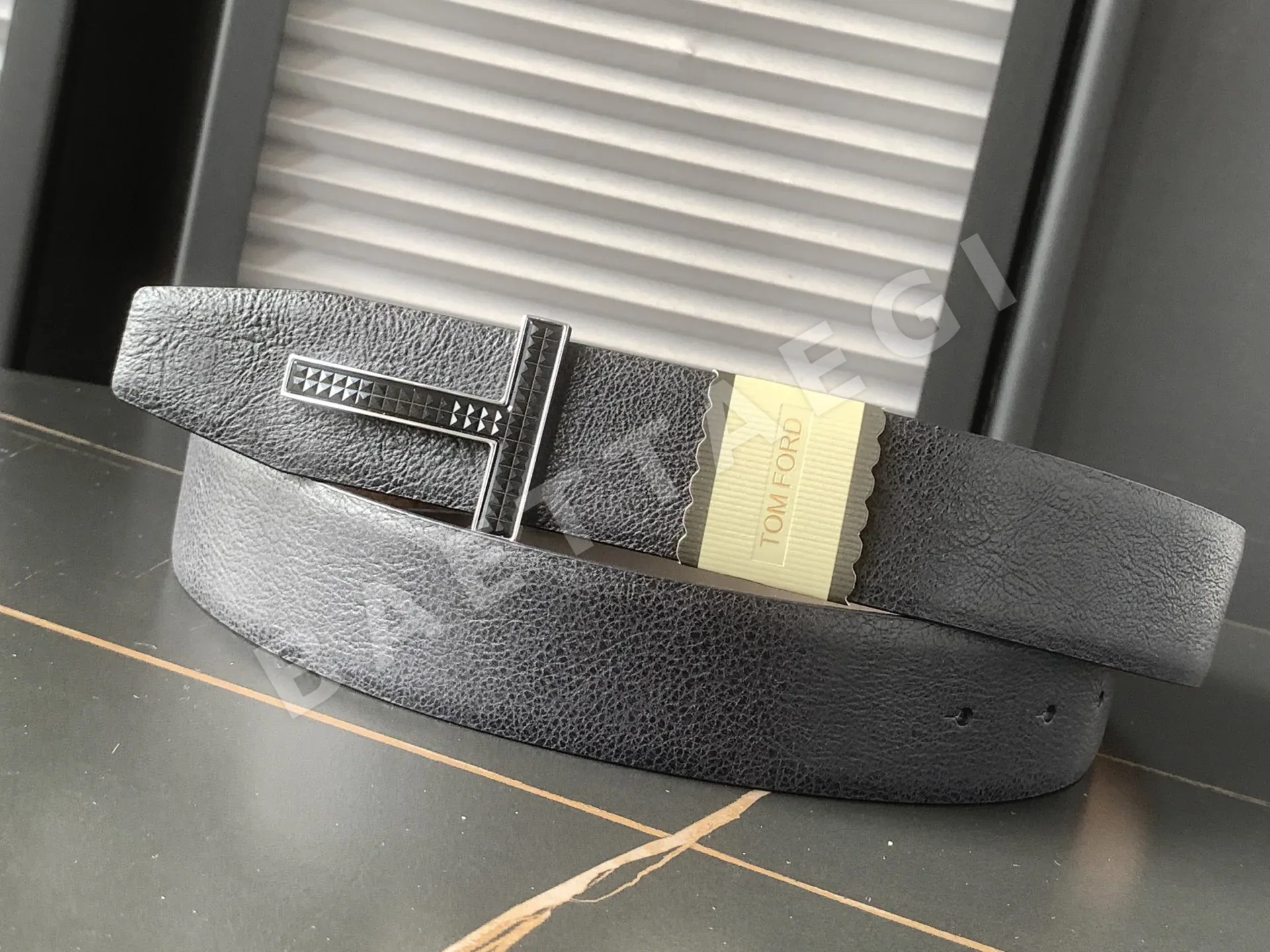 톰포드 이탈리안 가죽 비즈니스 벨트 59400