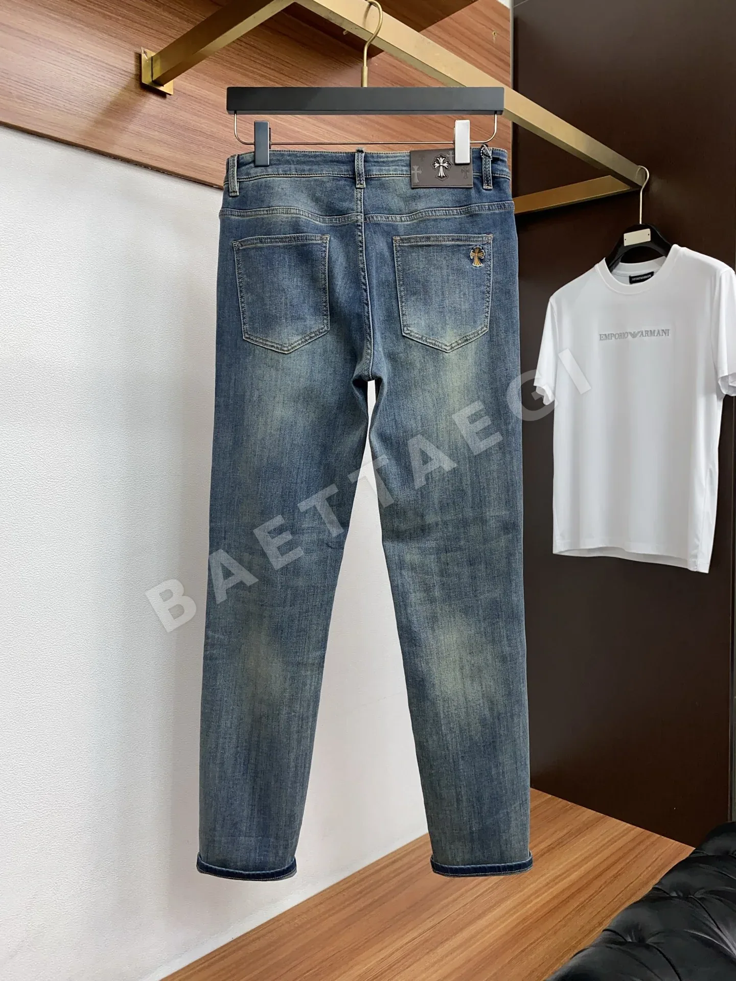 크롬하츠 데님 청바지 상세 이미지 8