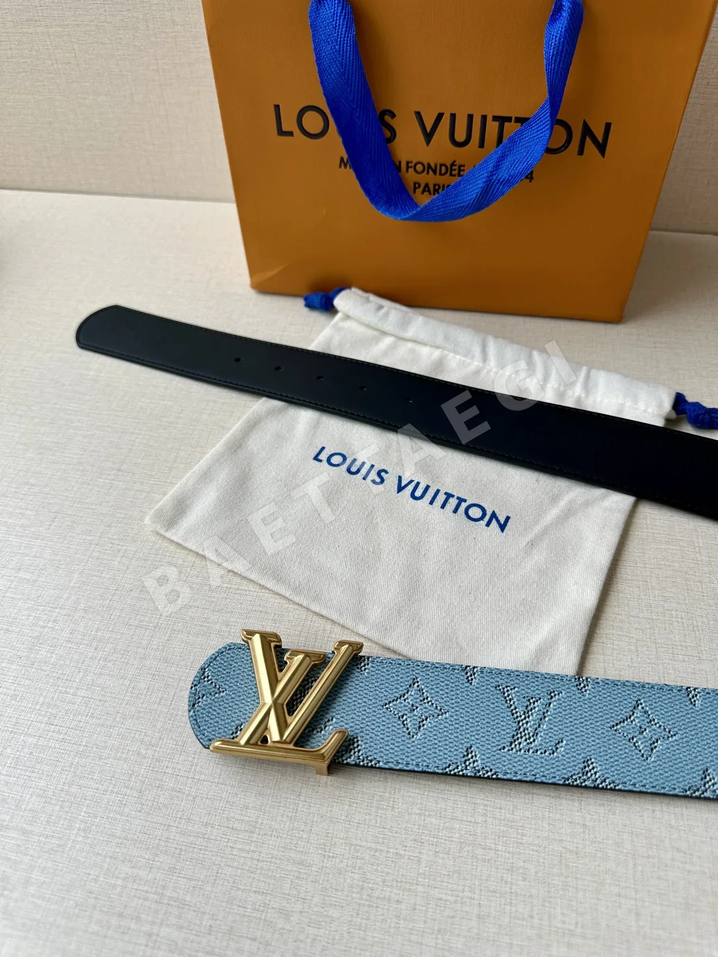 루이비통 LV 디멘션 모노그램 리버시블 벨트 상세 이미지 9