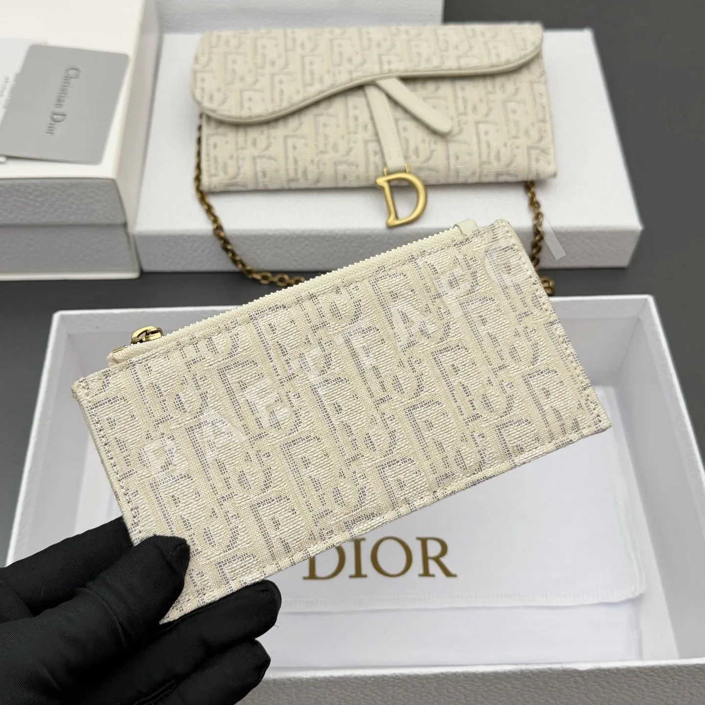 디올 새들 WOC 체인 가방 S5614 상세 이미지 8