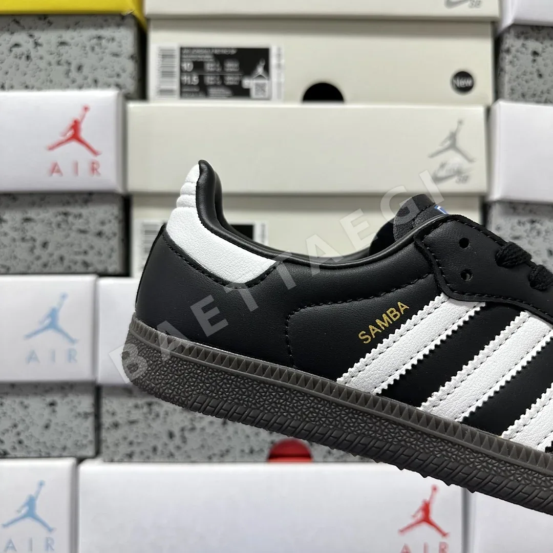 아디다스 [WZ] 삼바 OG B75807 200691 Adidas Samba OG Black White Gum 상세 이미지 8