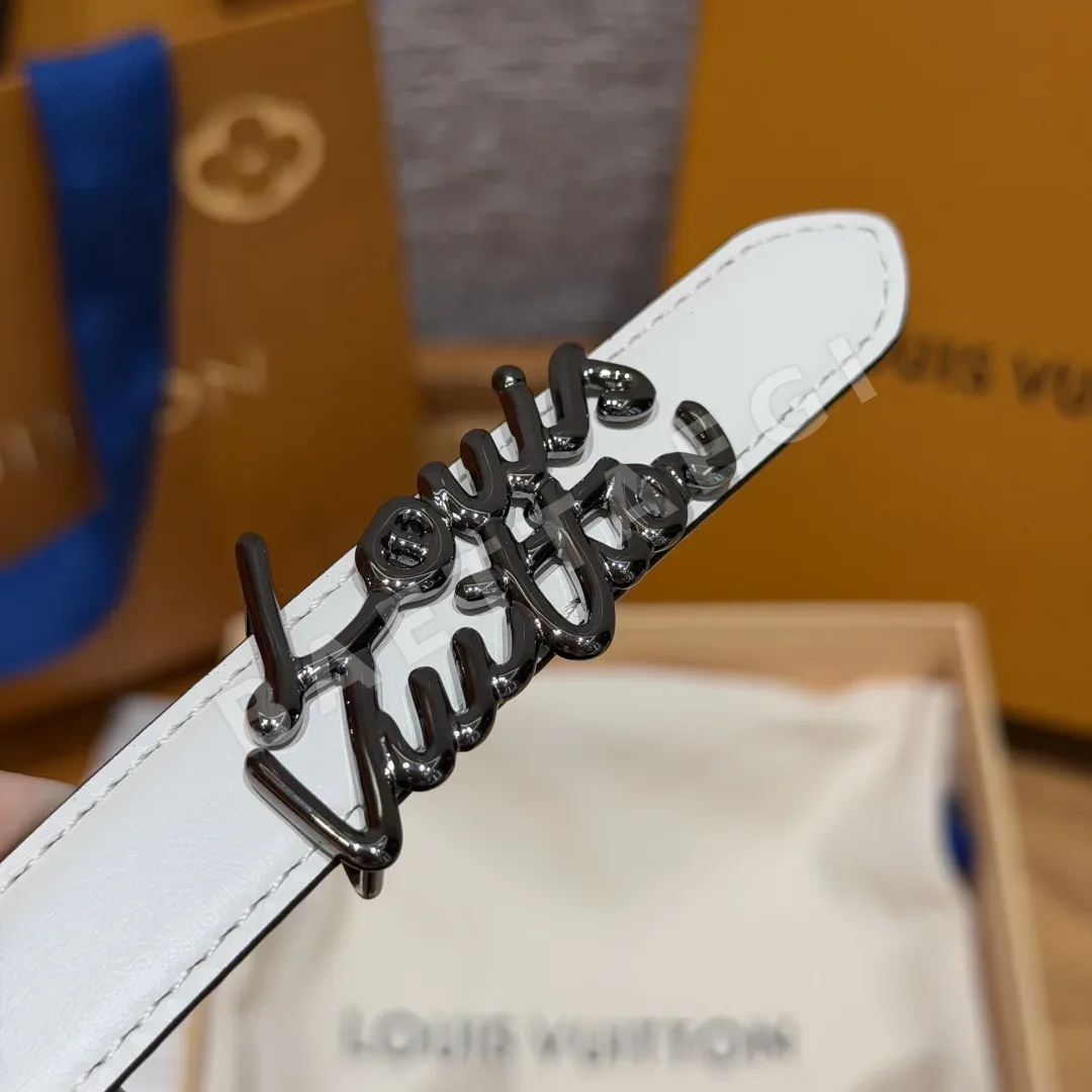 루이비통 스크립트 리버시블 카프스킨 벨트 상세 이미지 7