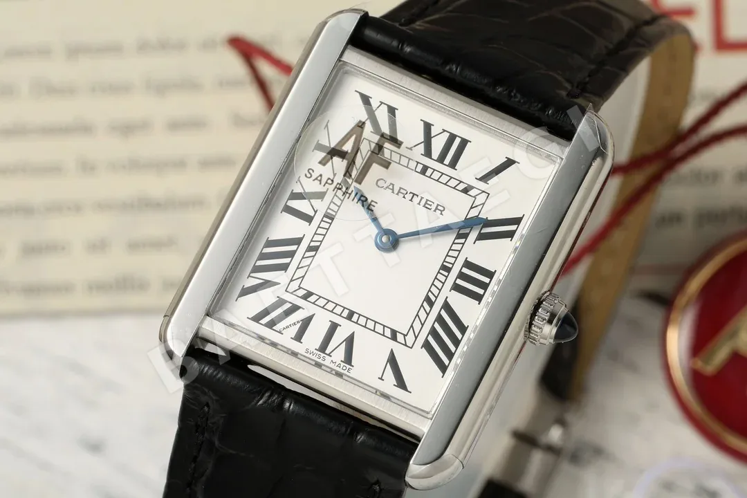 까르띠에 시계 블루 미디움 레플리카 42864 Cartier 상세 이미지 3