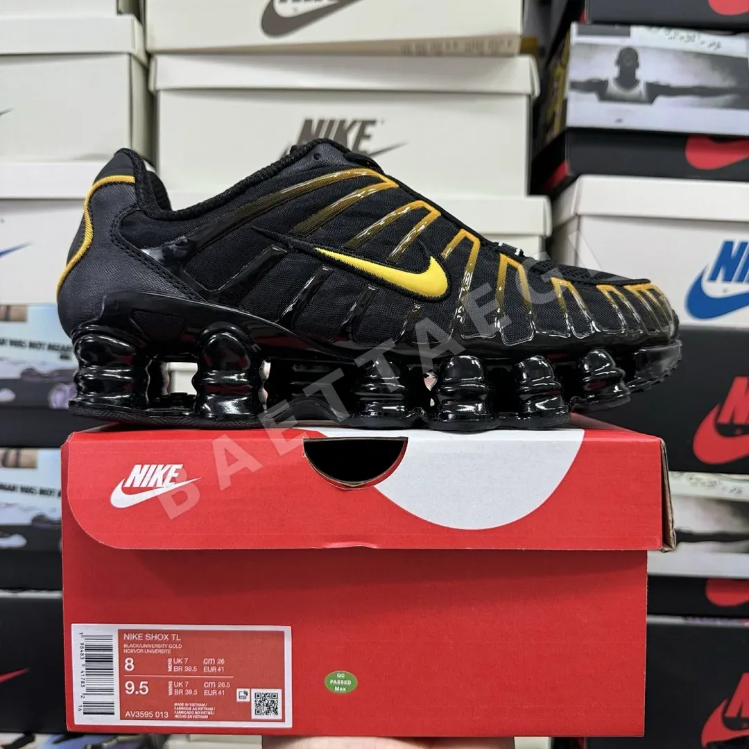 나이키 [MAX] 샥스 TL AV3595-013 201361 Nike Shox TL Black University Gold