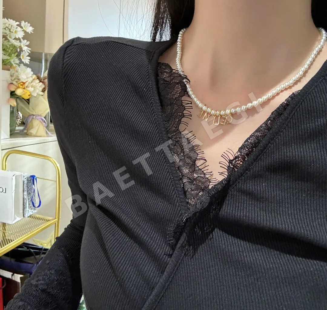 셀린느 밀렛 비즈 조개 목걸이 상세 이미지 5