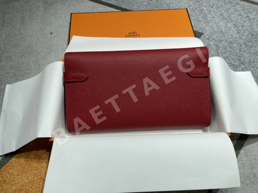 에르메스 켈리 야자수 프린트 지갑 상세 이미지 3