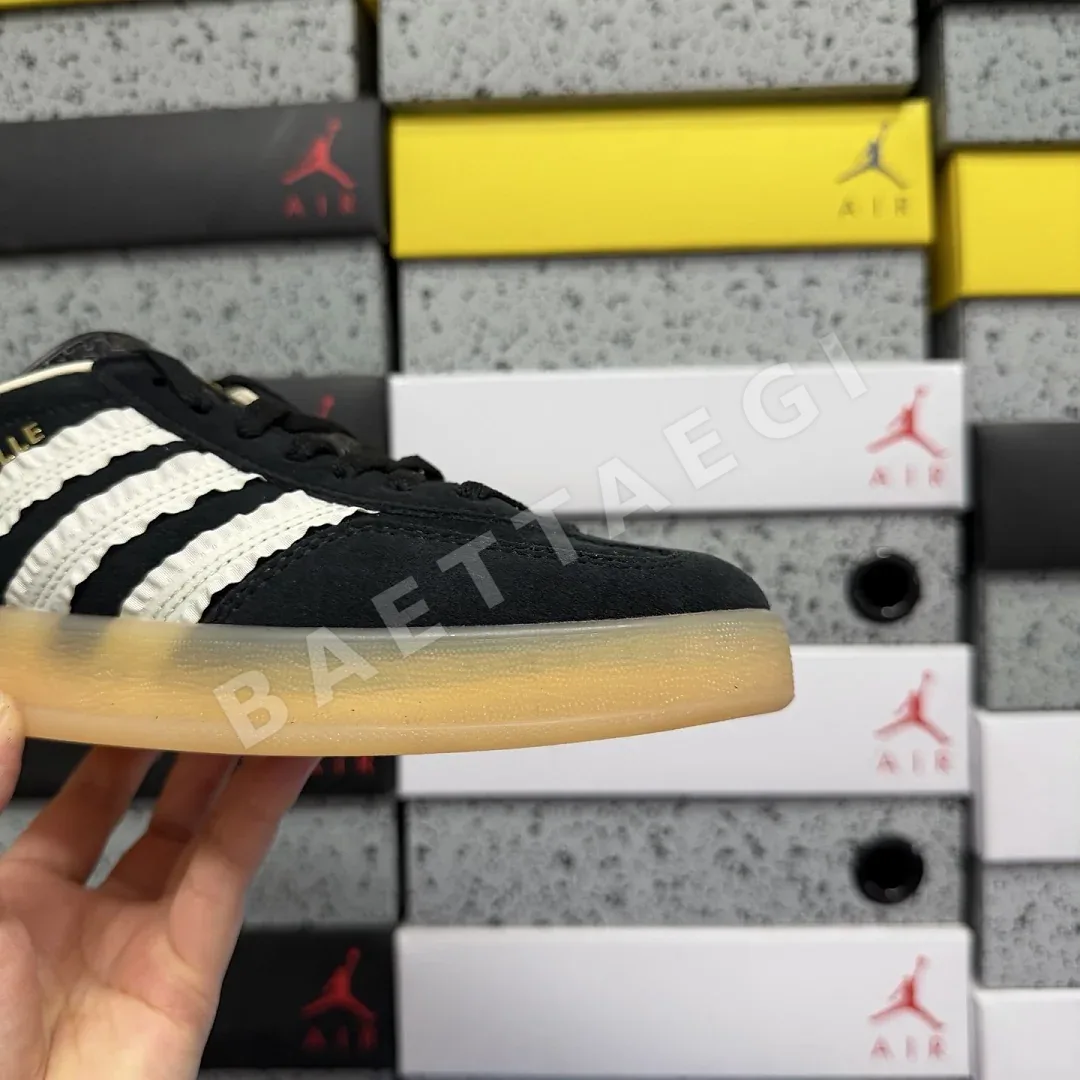 아디다스 [GOD] 가젤 인도어 JS1412 200830 Adidas Gazelle Indoor Core Black Cream White Gum 상세 이미지 4