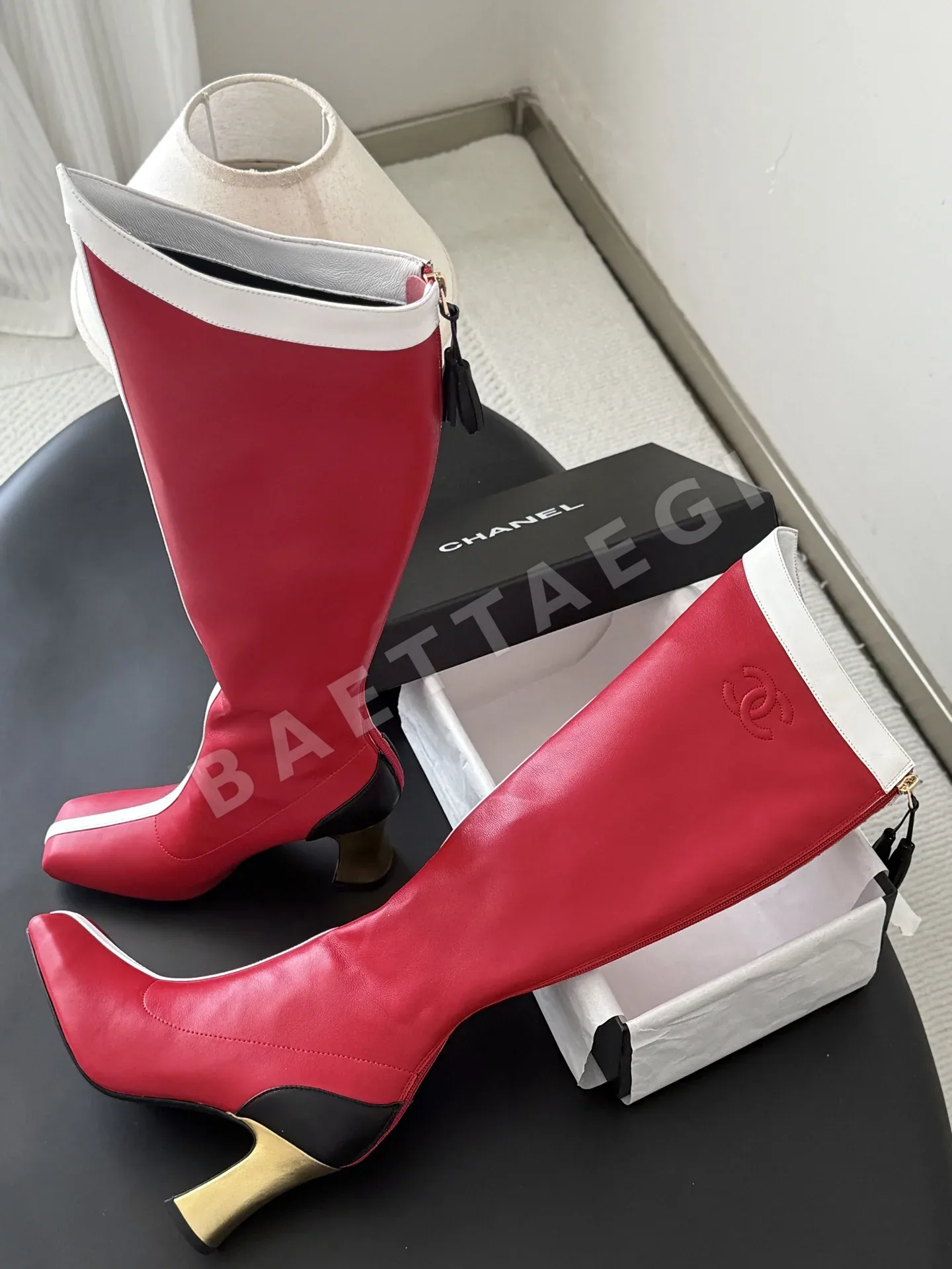 샤넬 더블 C 부츠 상세 이미지 4