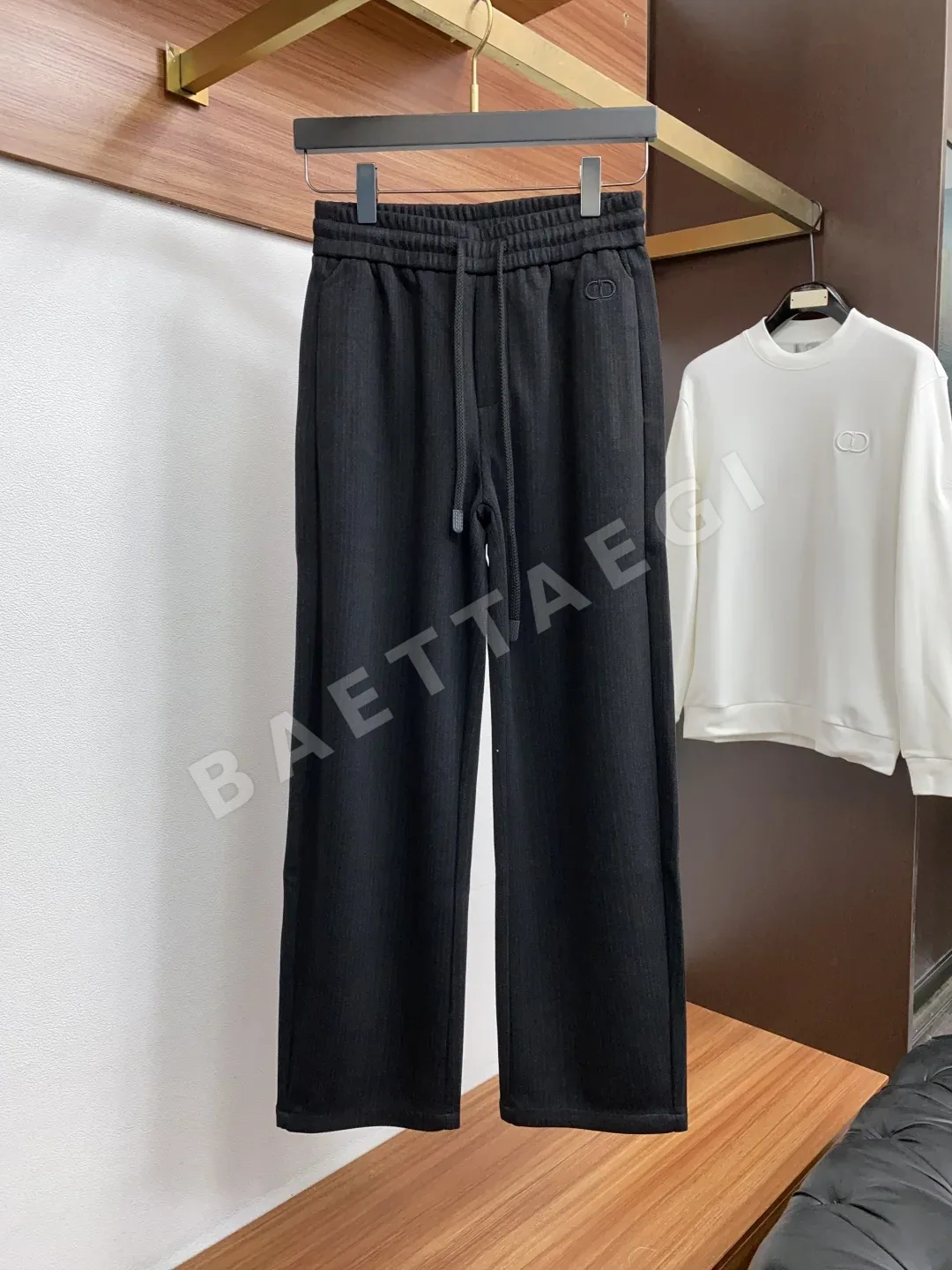 디올 스트레치 캐주얼 남성 바지 상세 이미지 2