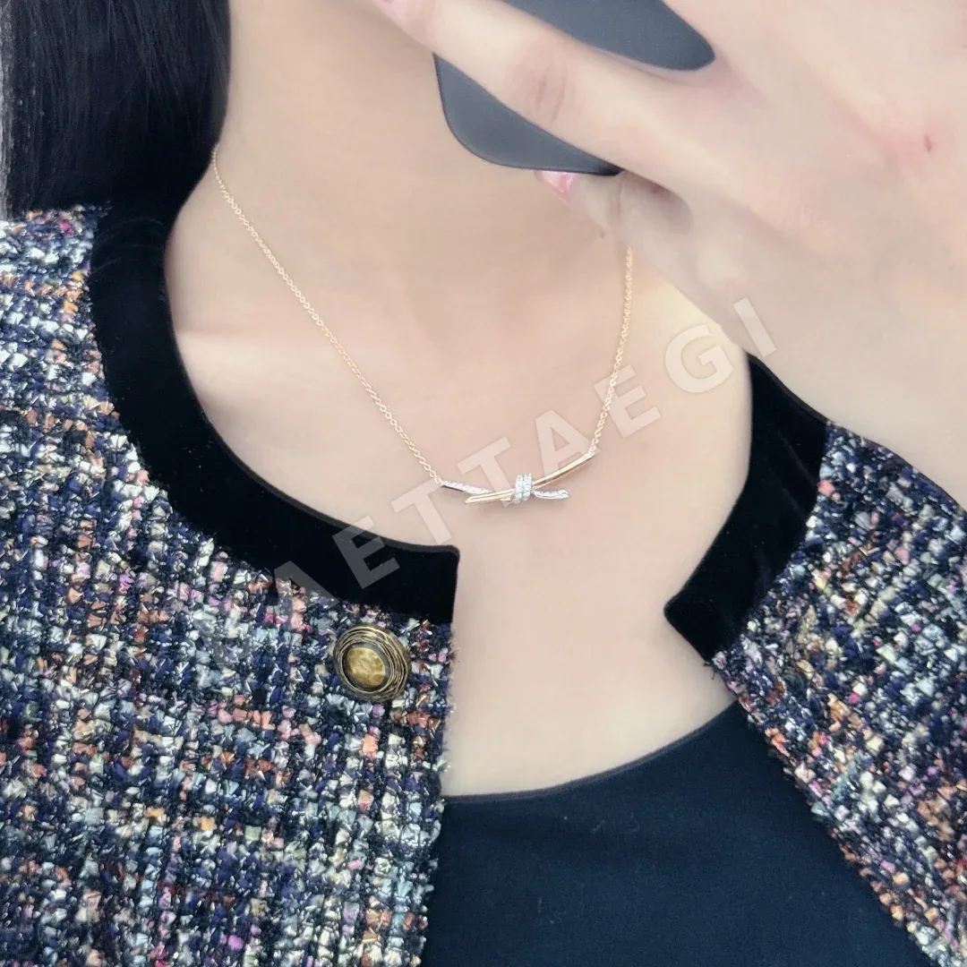 티파니 심플 미니멀 목걸이 70794