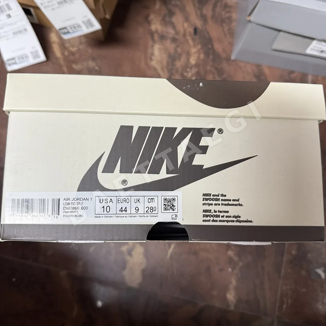나이키 [HP] DM7866-600 200977 Nike Travis Scott X Air Jordan 1 Low Shy Pink 상세 이미지 2