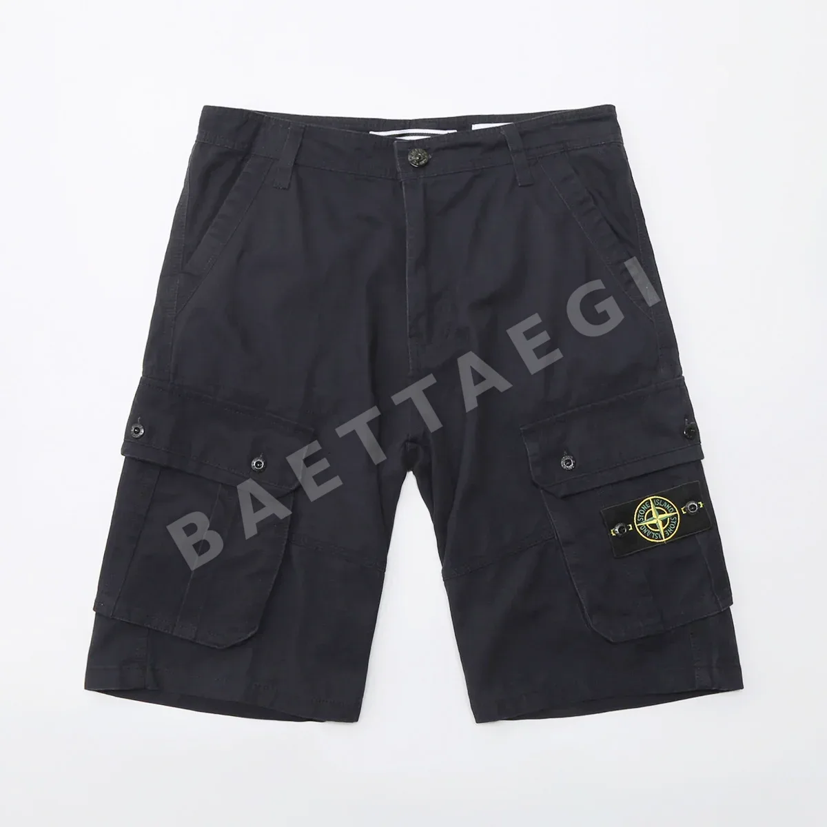 스톤아일랜드 3D 컷 멀티 포켓 카고 반바지 상세 이미지 5