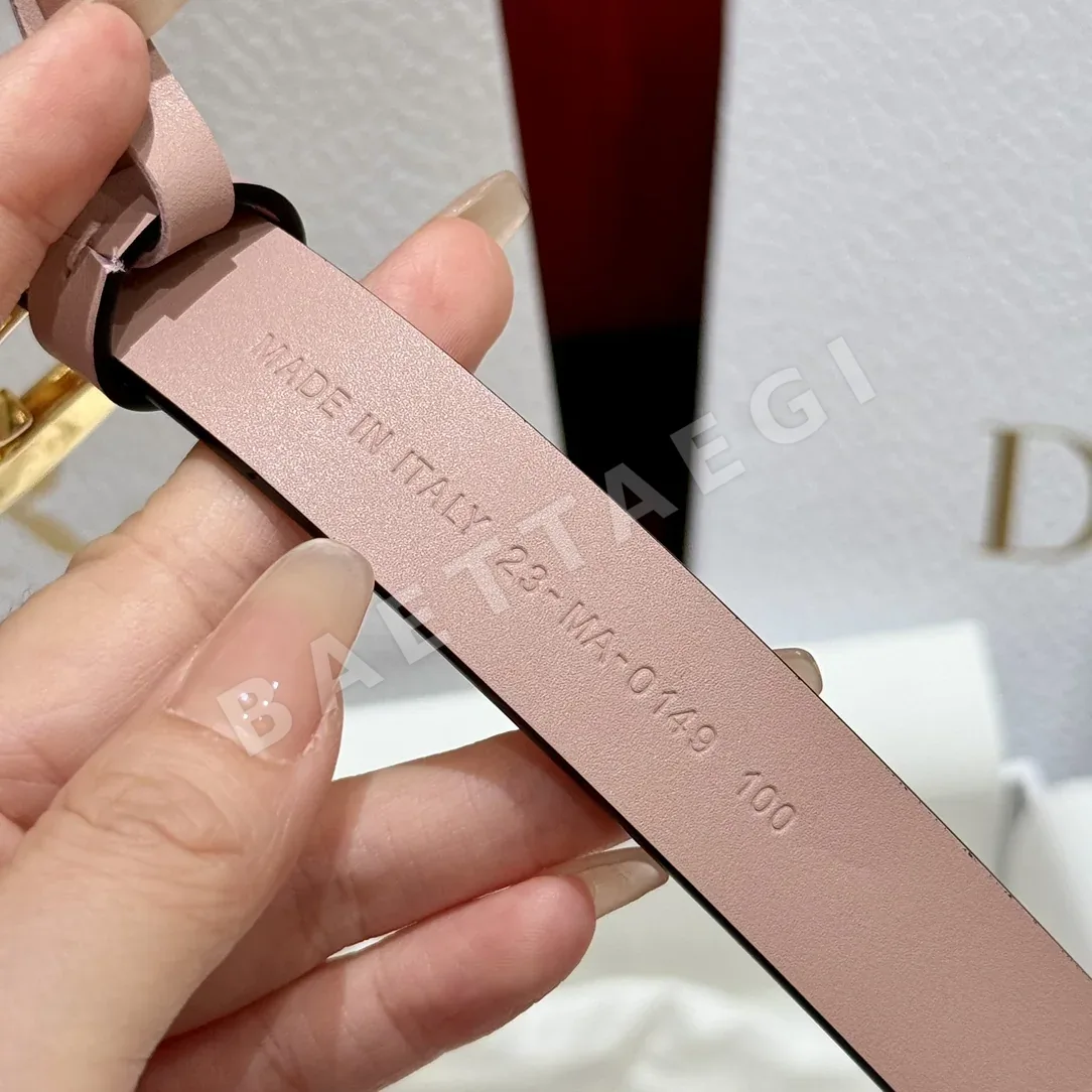 디올 CD로고 소가죽 벨트 상세 이미지 9