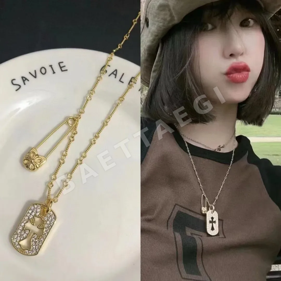 크롬하츠 대나무 펜던트 목걸이 상세 이미지 1