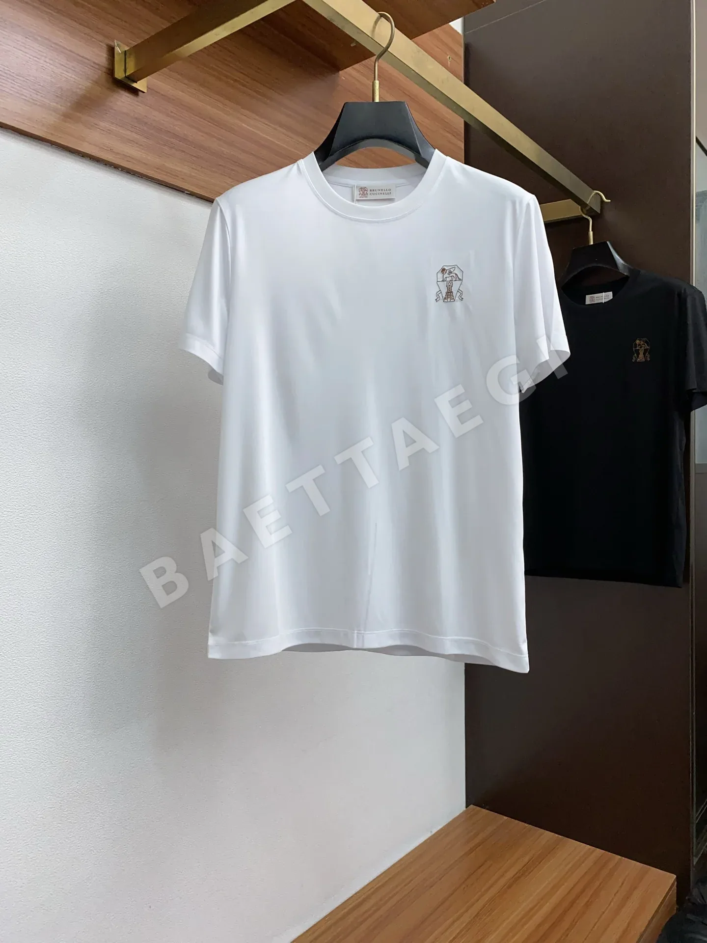 브루넬로쿠치넬리 크루넥 반팔 티셔츠 47904