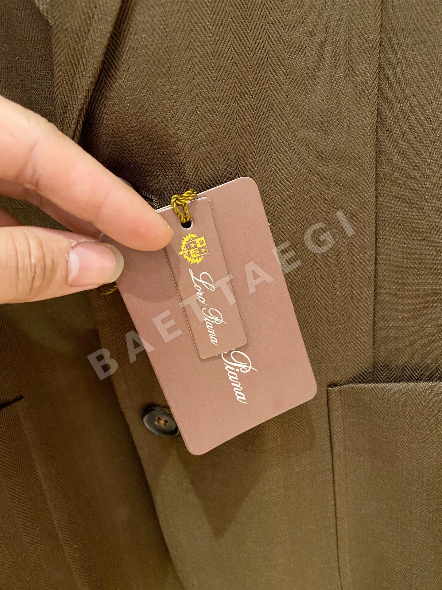 로로피아나 린넨 남성 자켓 상세 이미지 7