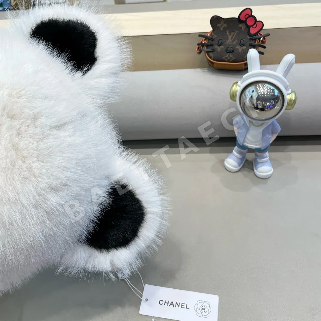 샤넬 페이크 퍼 곰 귀 모자 상세 이미지 7