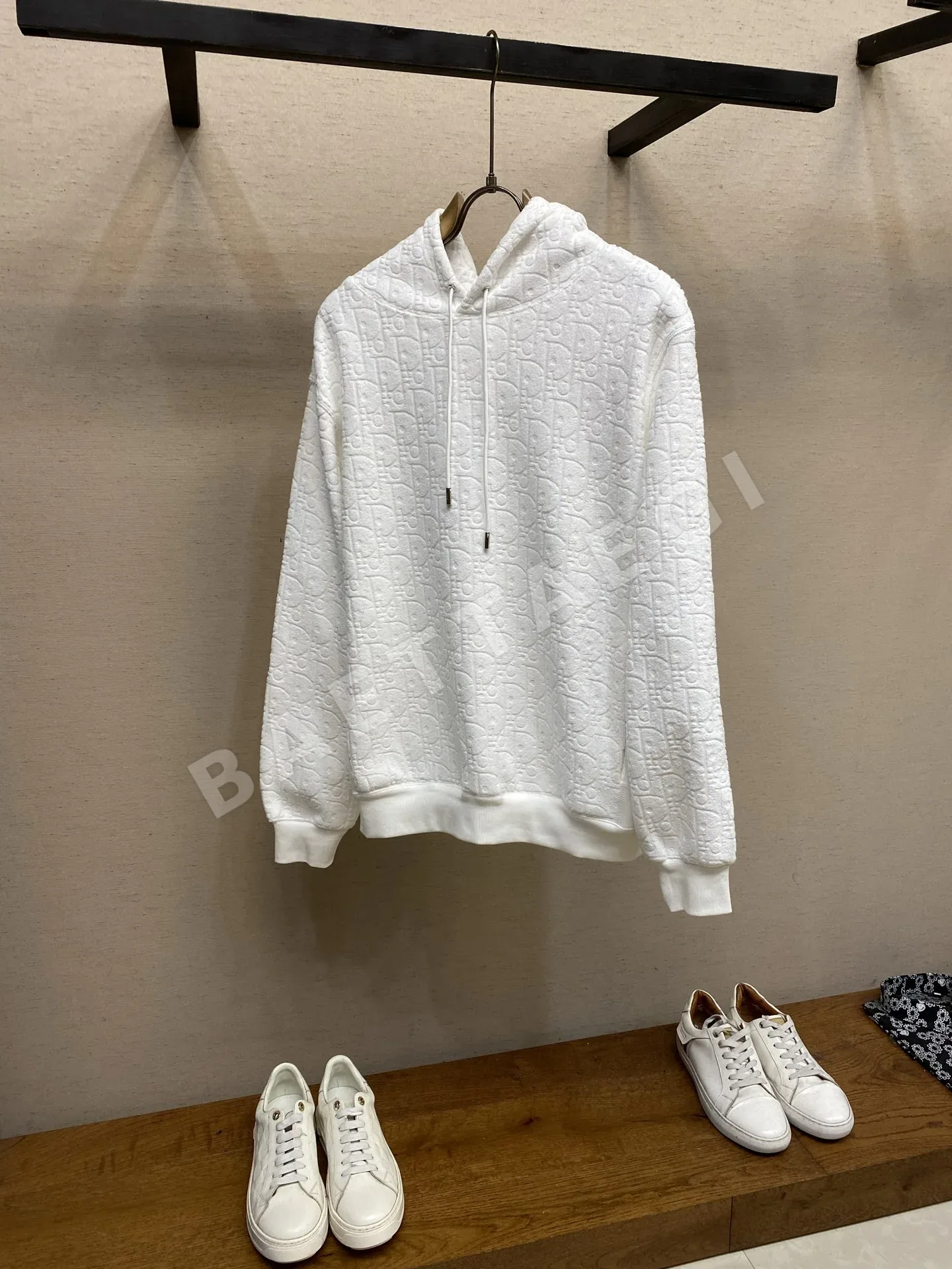 디올 오블리크 자카드 후드 남성용 186382