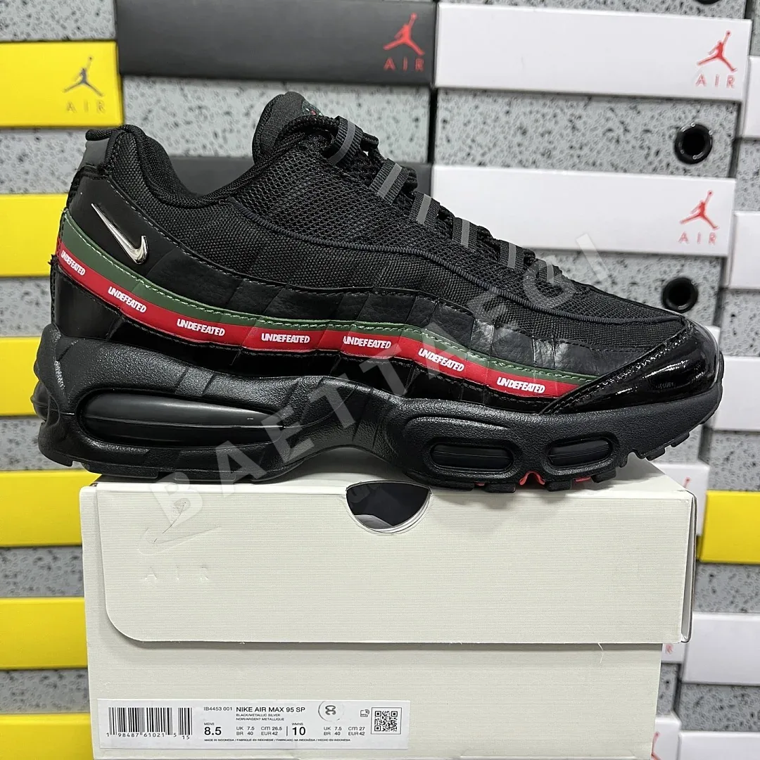 나이키 [XY] 에어 맥스 95 SP IB4453-001 201492 Nike Air Max 95 SP Undefeated Black