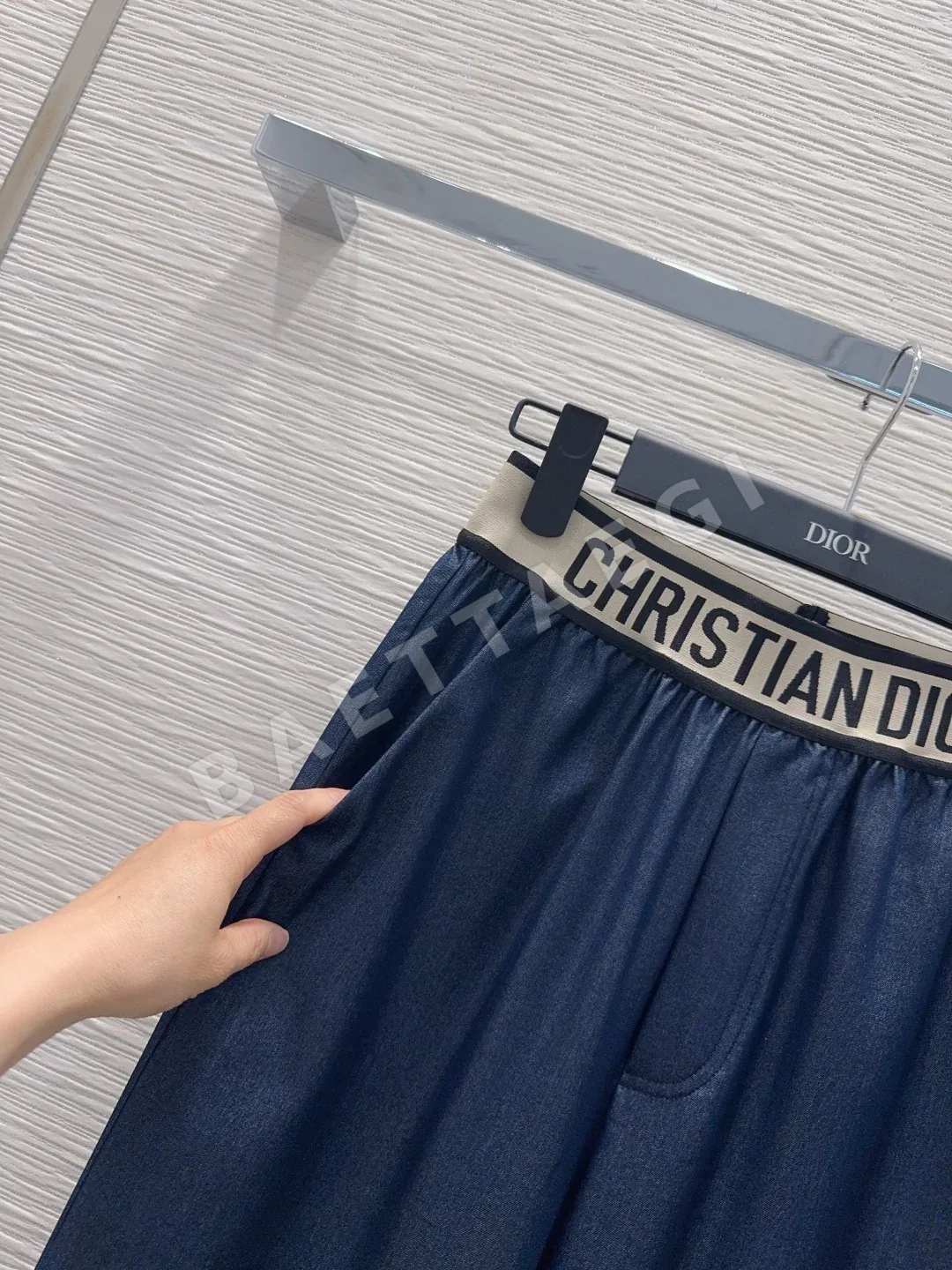 디올 여성 맞춤 원단 바지 상세 이미지 3