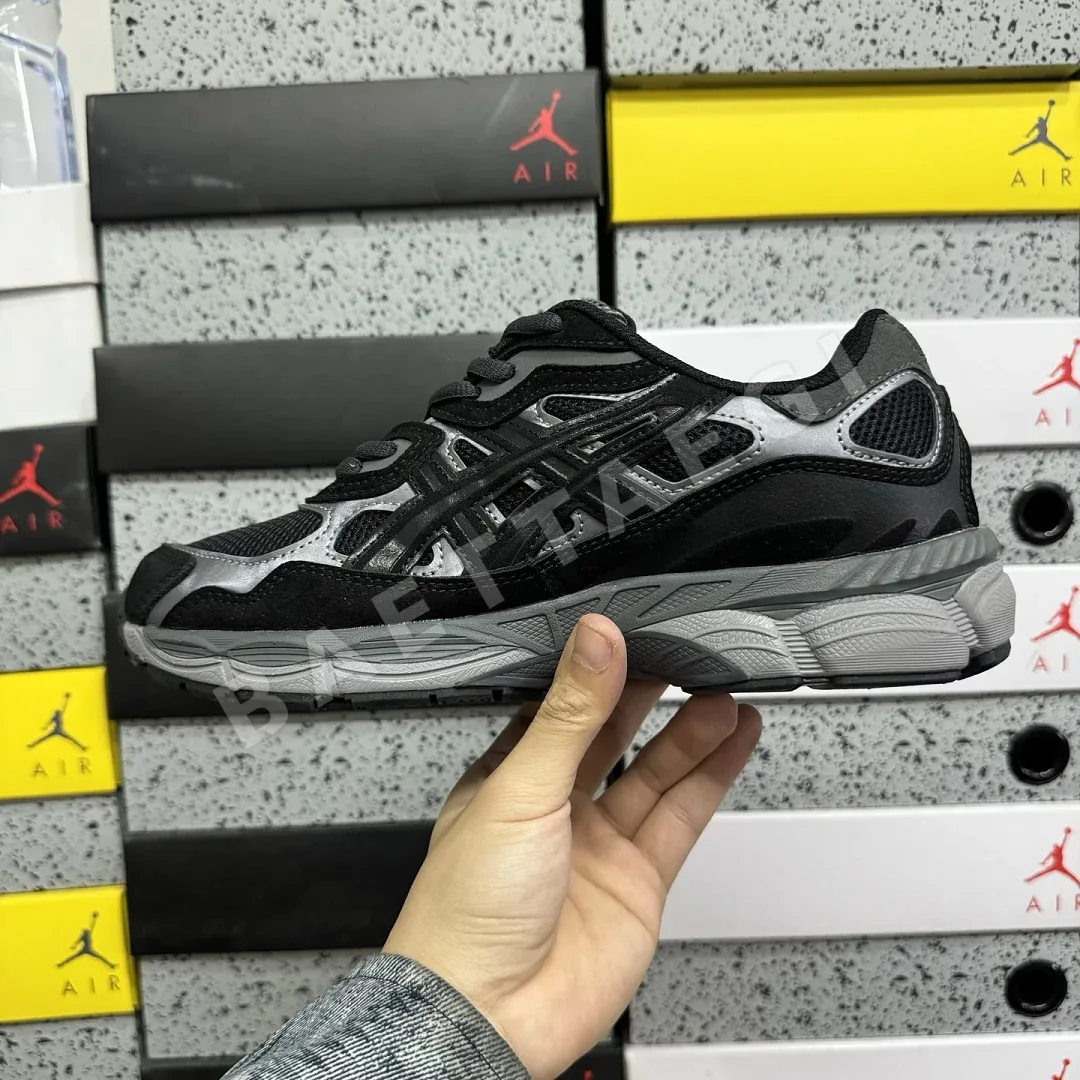 아식스 [WZ] 젤 NYC 1201A789-020 200387 Asics Gel-NYC Graphite Grey Black 상세 이미지 2