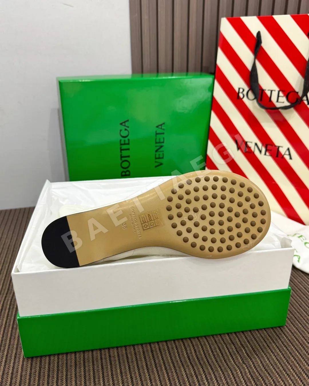 보테가베네타 부츠 램스킨 둥근 토 디자인 상세 이미지 9