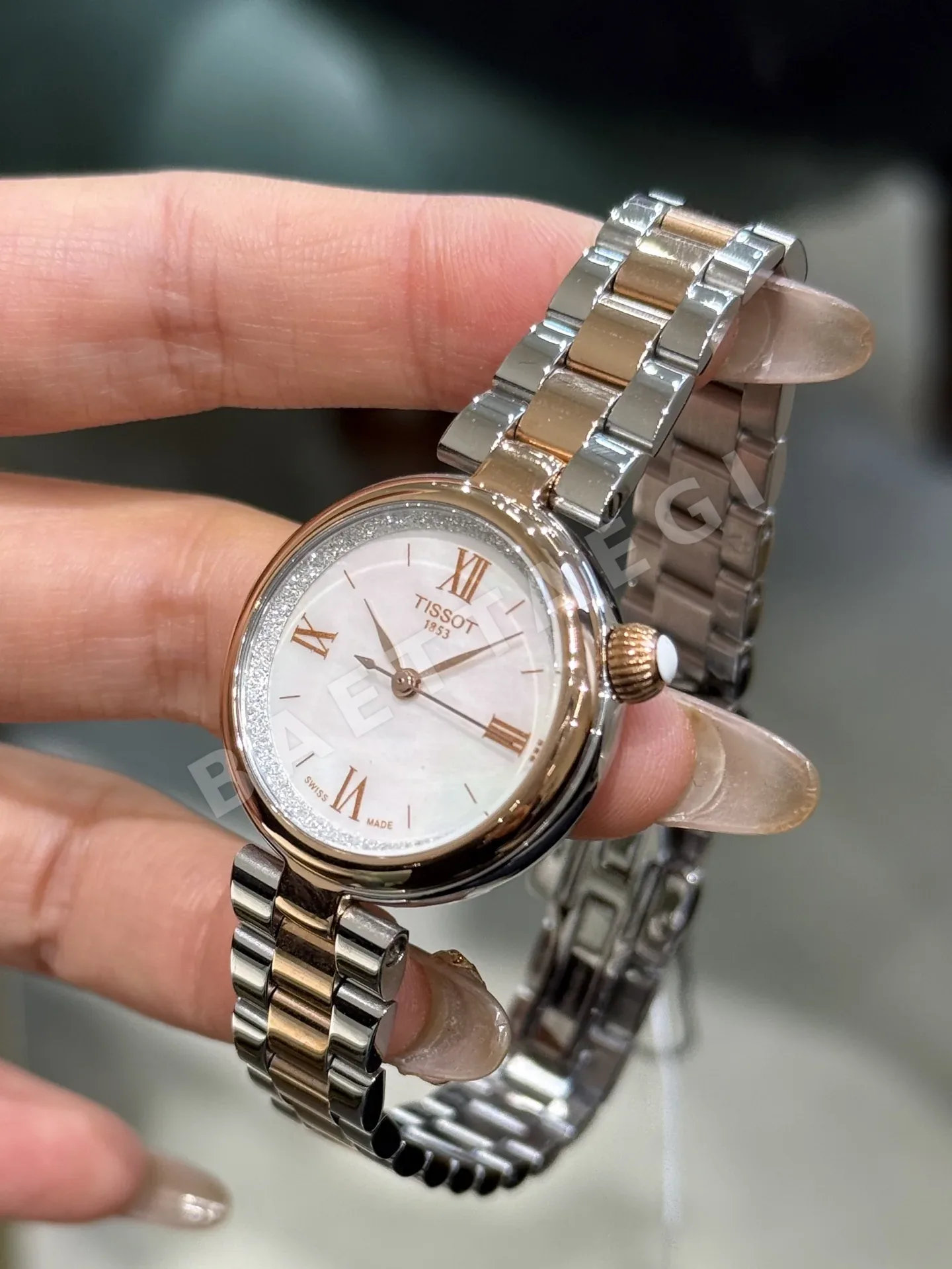 티쏘 T152 316 L 스틸 사파이어 쿼츠 여성 시계 레플리카 45552 Tissot 상세 이미지 7