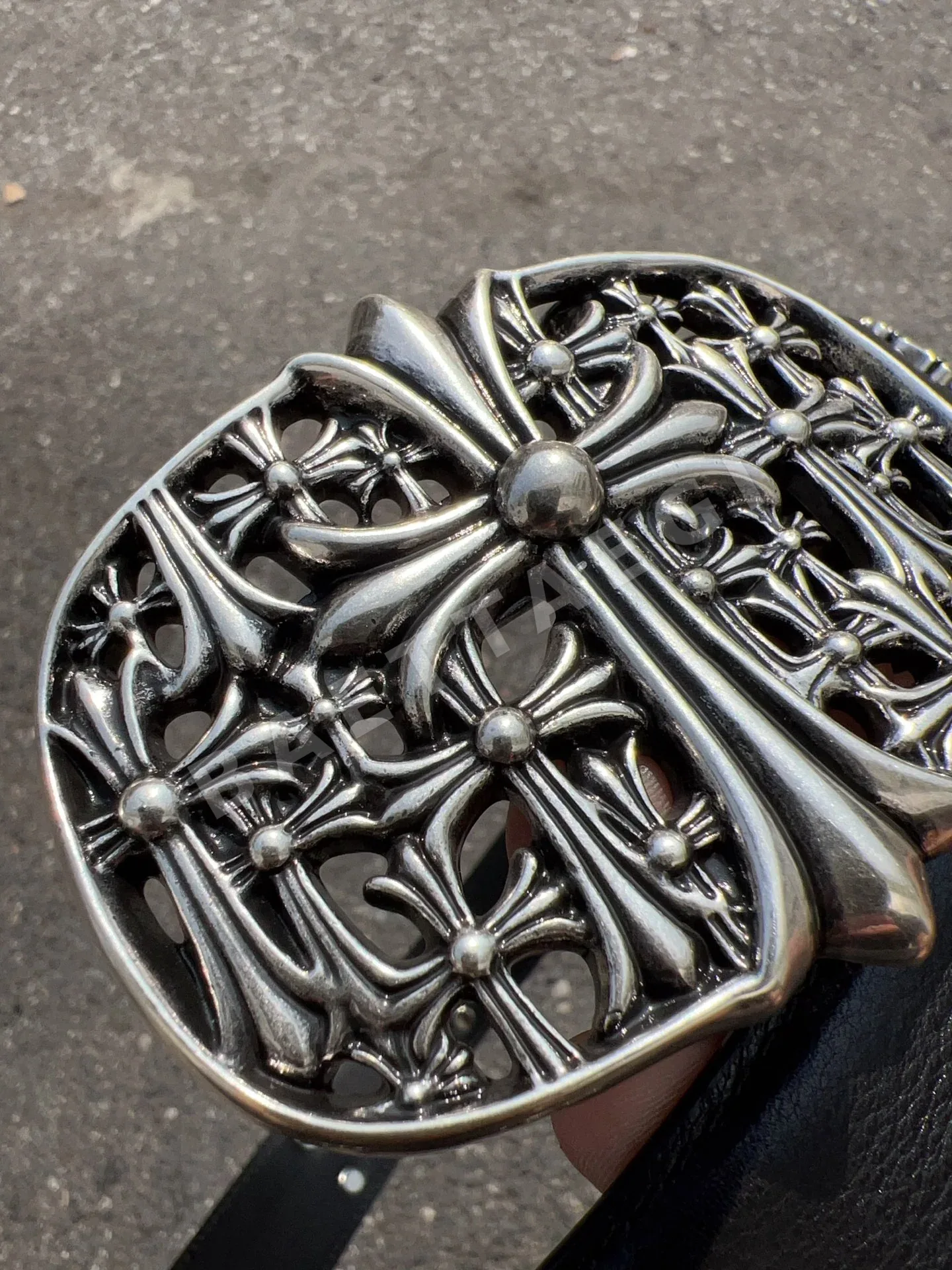 크롬하츠 해골 성검 모티프 벨트 상세 이미지 3