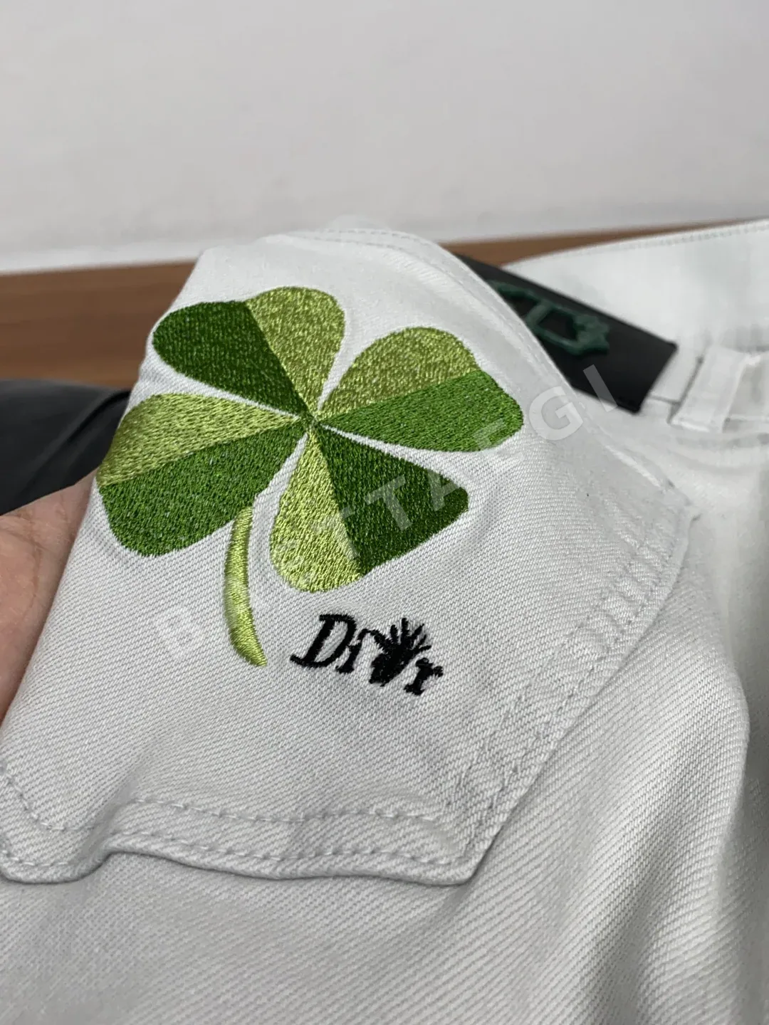 디올 남성 데님 바지 상세 이미지 6