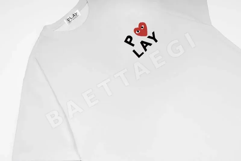꼼데가르송 여성 반팔 상세 이미지 7