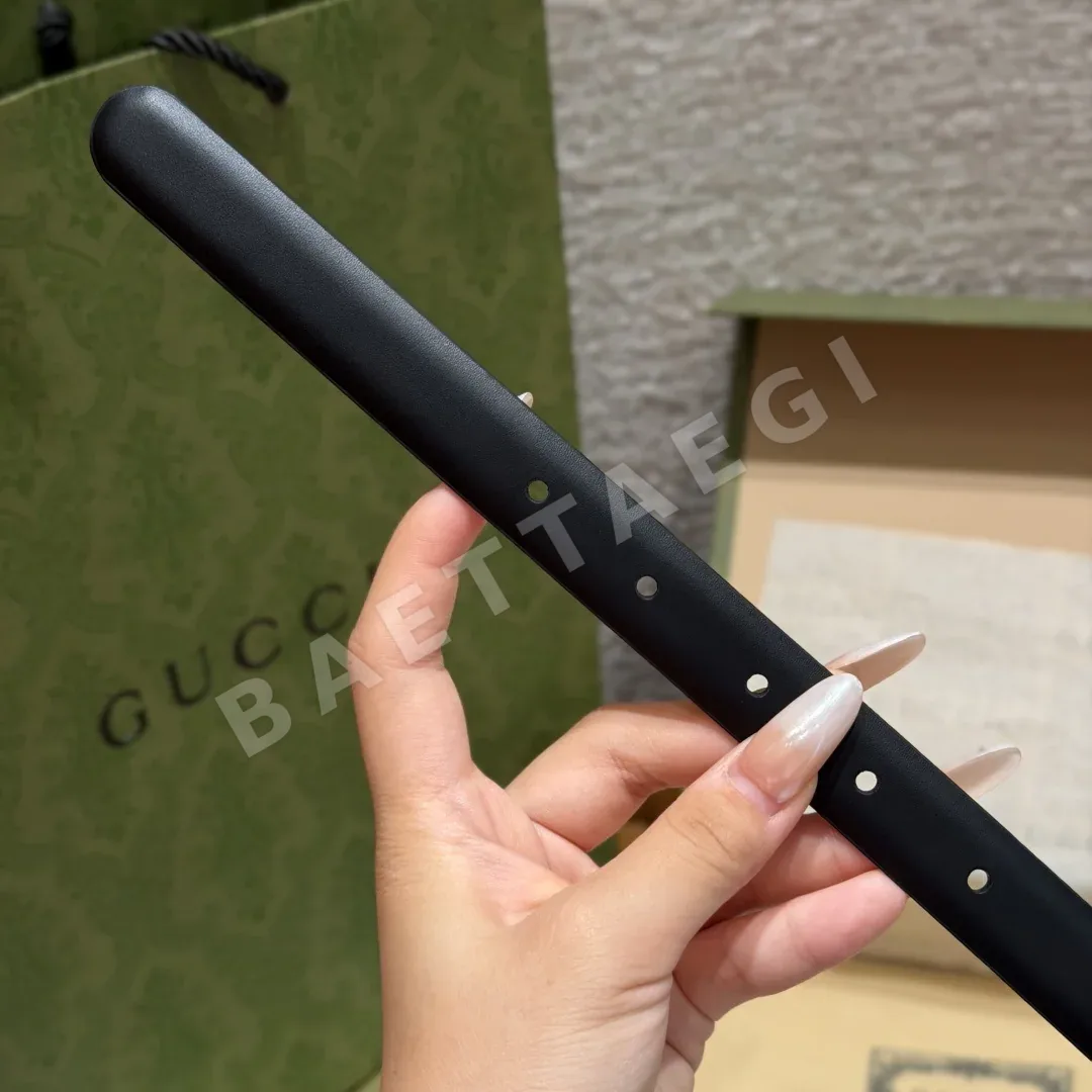 구찌 GG 마몬트 나로 더블 G 버클 벨트 상세 이미지 9