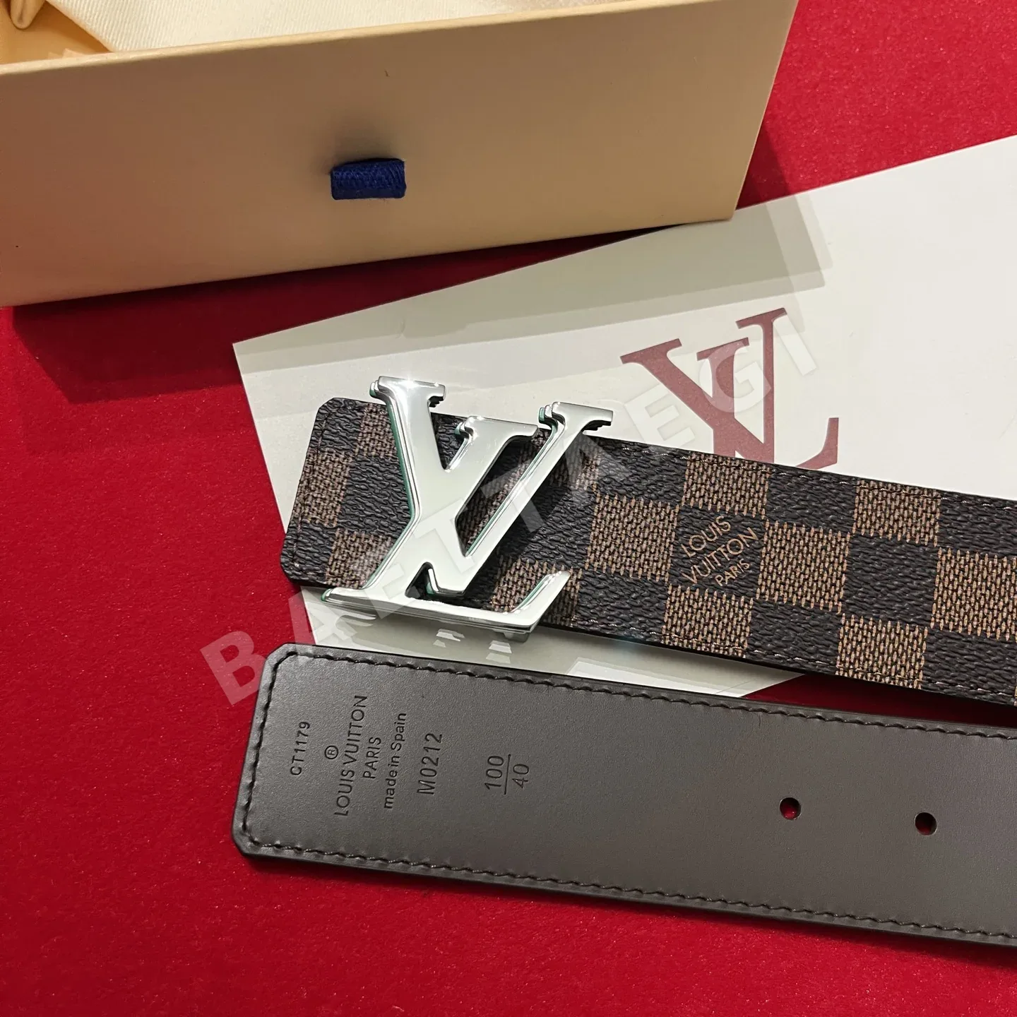 루이비통 LV 옵티컬 버클 캔버스 벨트 상세 이미지 5