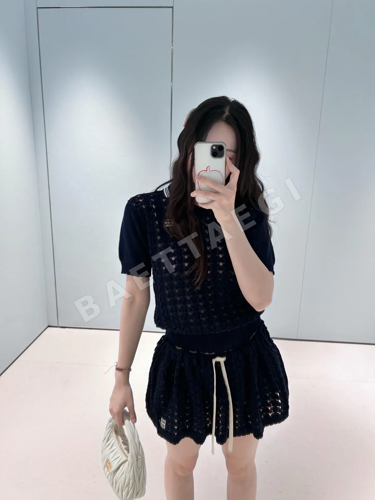 미우미우 여성 반팔 상세 이미지 3