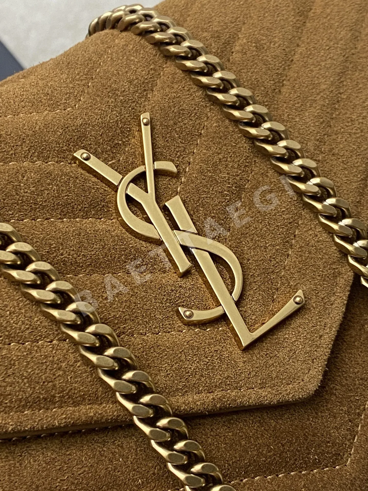 생로랑 YSL WOC 엔벨로프 체인 숄더백 상세 이미지 5