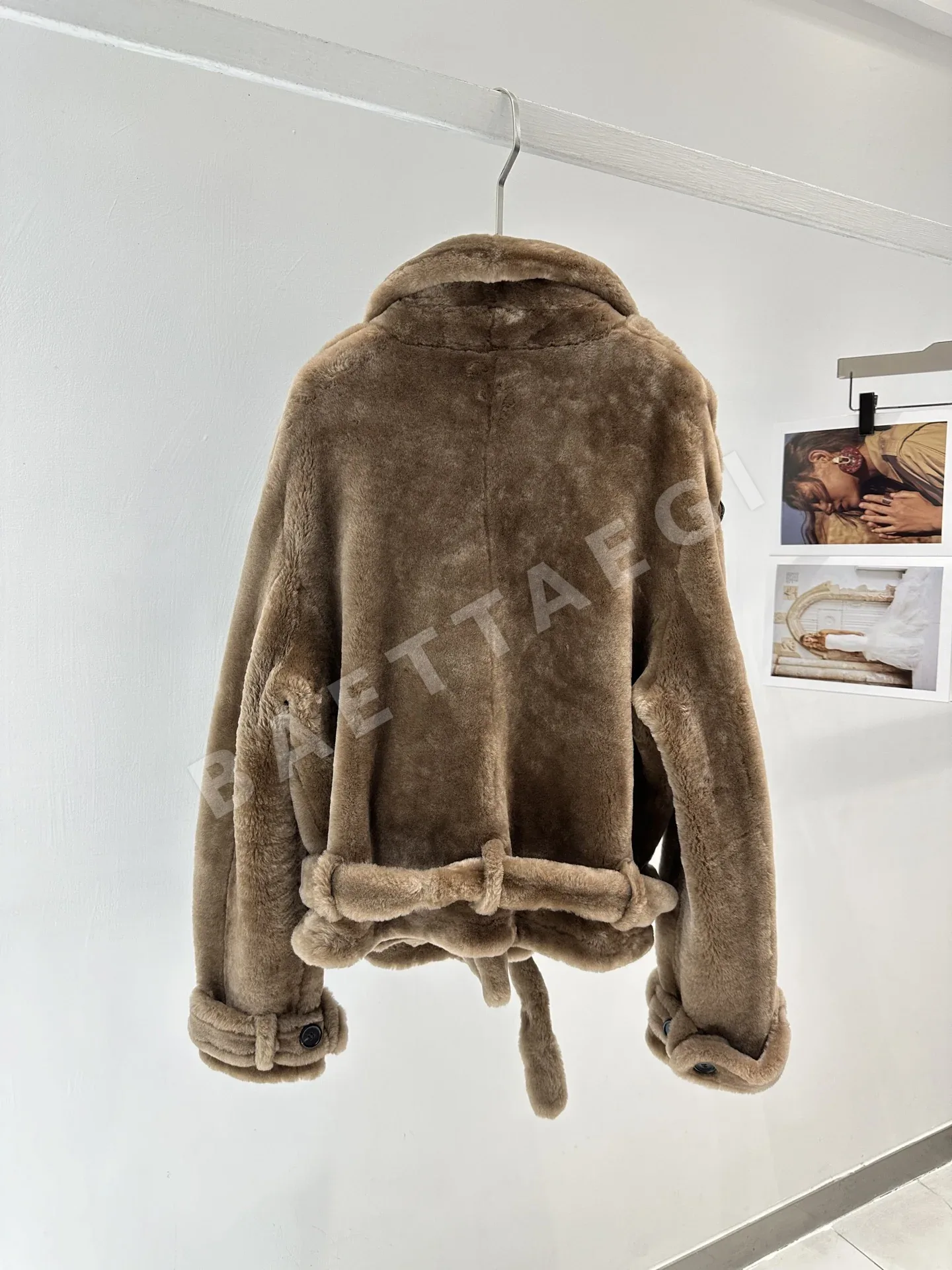 브루넬로쿠치넬리 엘리펀트 램스킨 퍼 자켓 상세 이미지 8