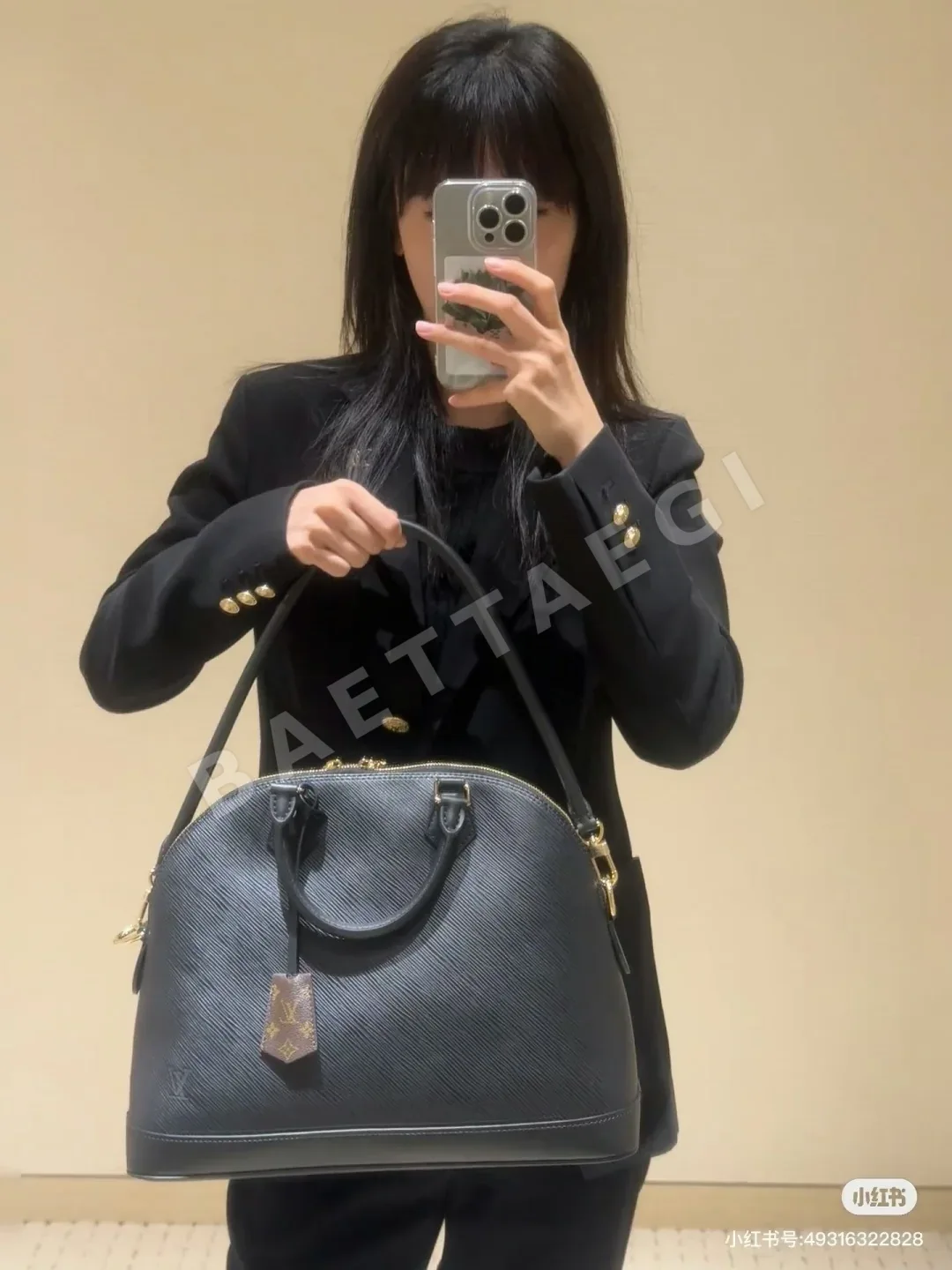 루이비통 버드케이지 에피 가죽 가방 상세 이미지 3