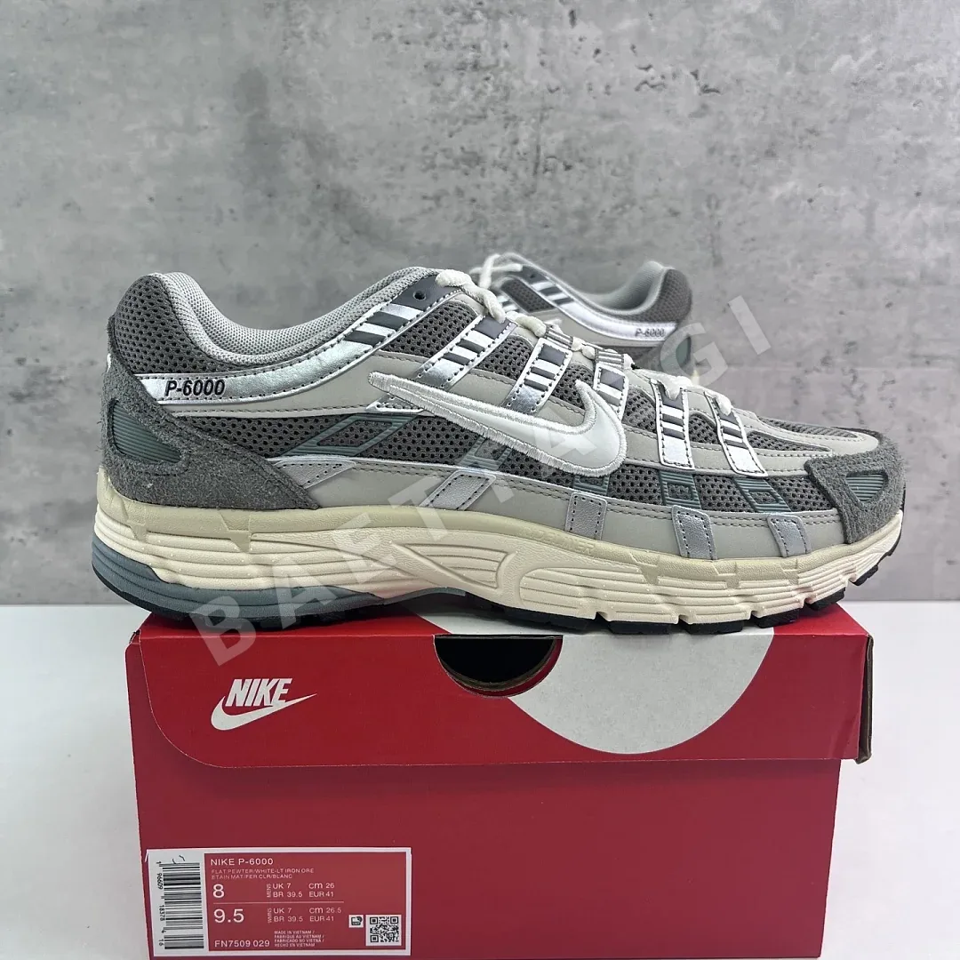 나이키 [CS] P 6000 그레이 화이트 실버 FN7509-029 201522 Nike P-6000 Flat Pewter